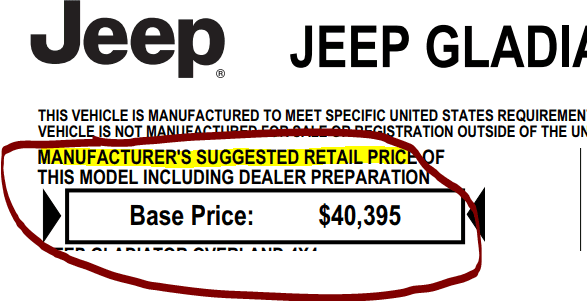 Jeep Gladiator Dealerships can be so sneaky 1640228282102