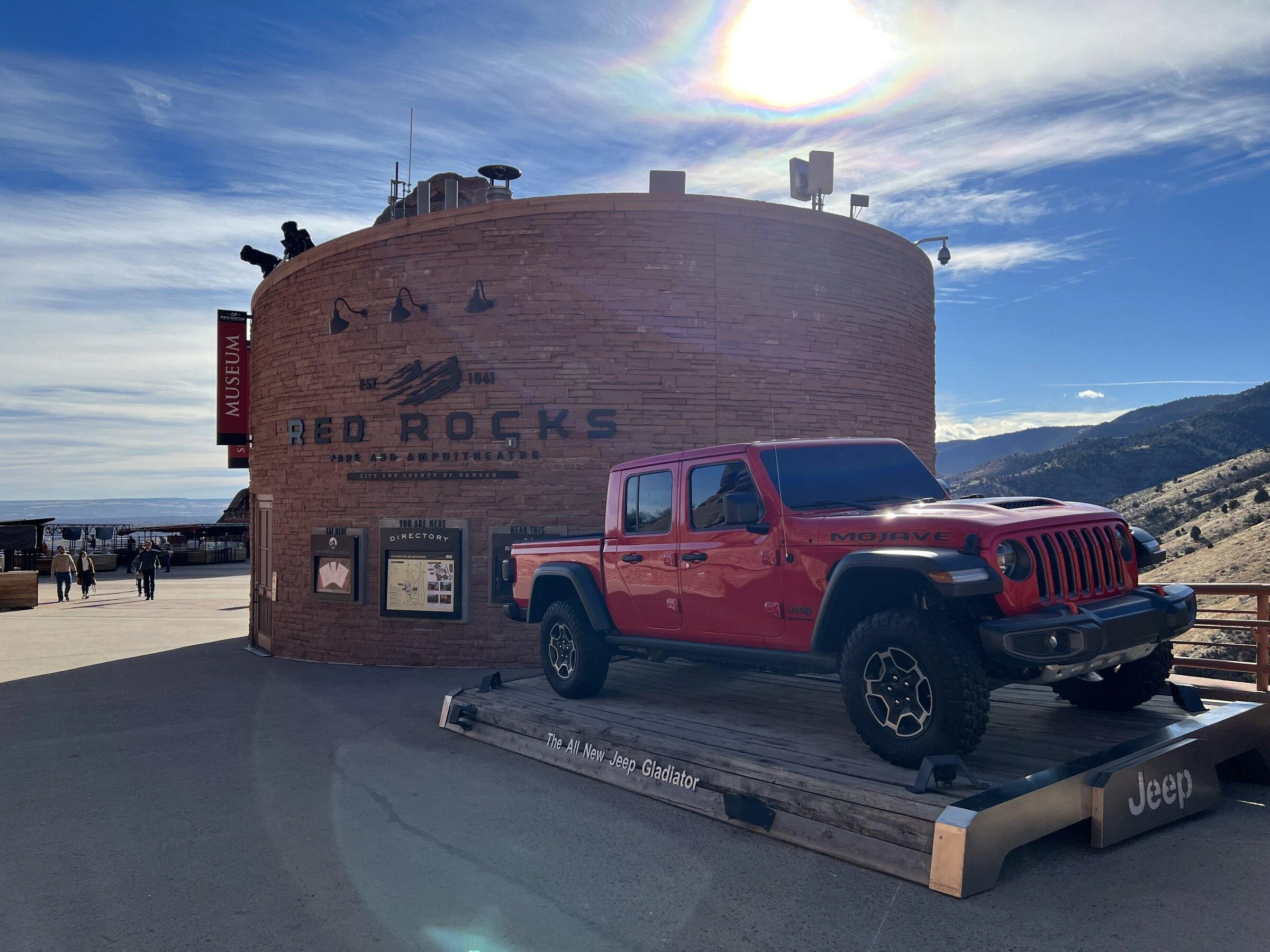 Jeep Gladiator Gladiator on display at Red Rocks DD2F3DF1-D316-4761-8CA5-31A350BD094D