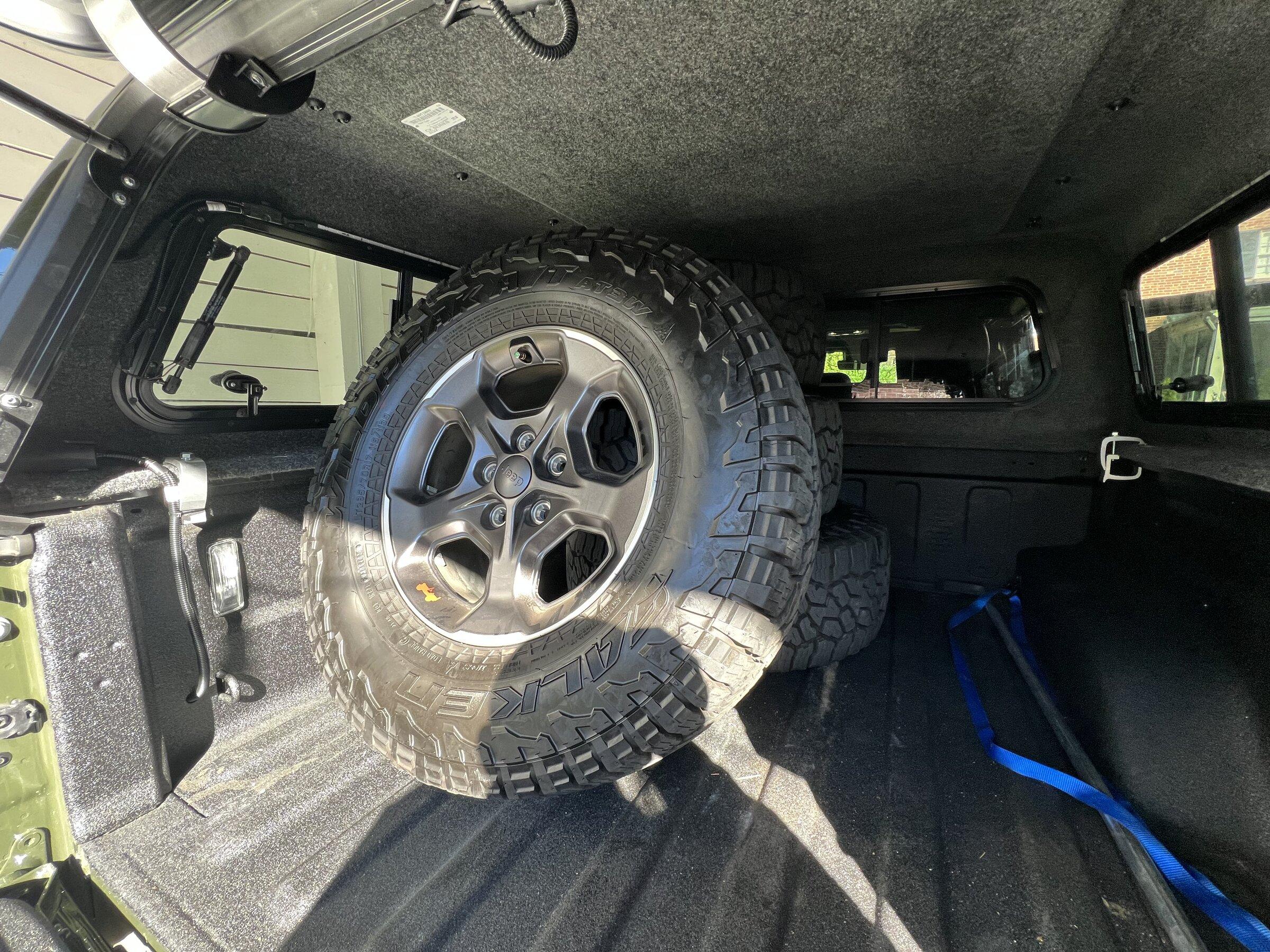 Jeep Gladiator 2021 Rubicon Take Offs Complete Wheel and Tire Set - $1200 OBO AAC0BA99-D862-461B-85E8-6FB53AD38A44