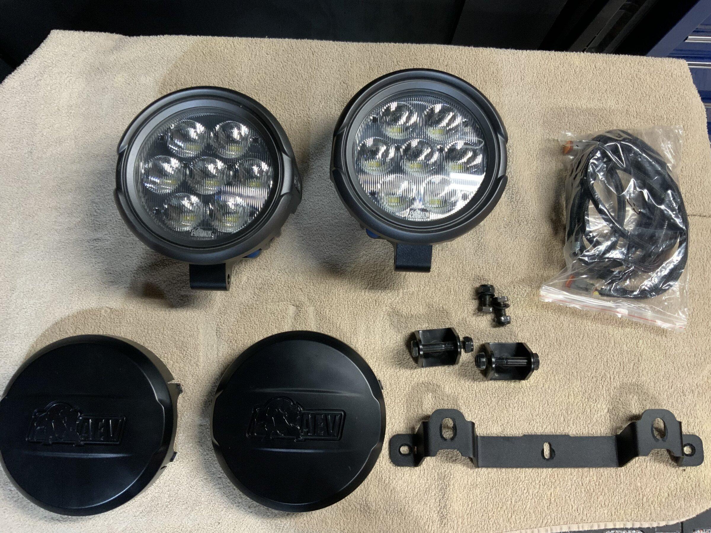 Jeep Gladiator AEV 7000 Series Light & Maximus-3 Light Bracket. 9C255A69-7C68-44B4-BAC5-4D3B235A28F6