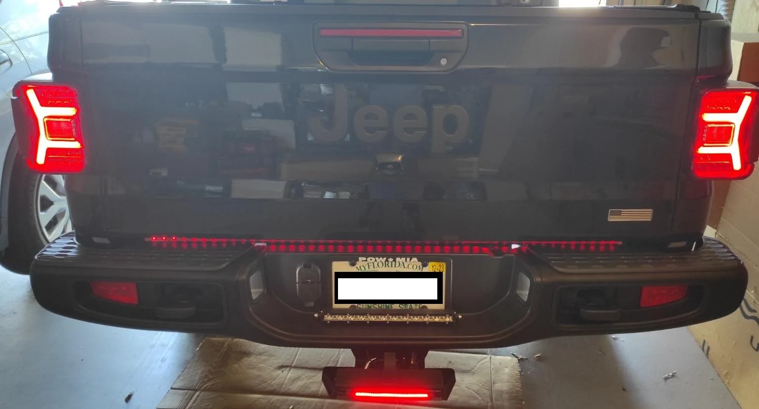 Jeep Gladiator Rear Ended Today IMG_20211127_131614