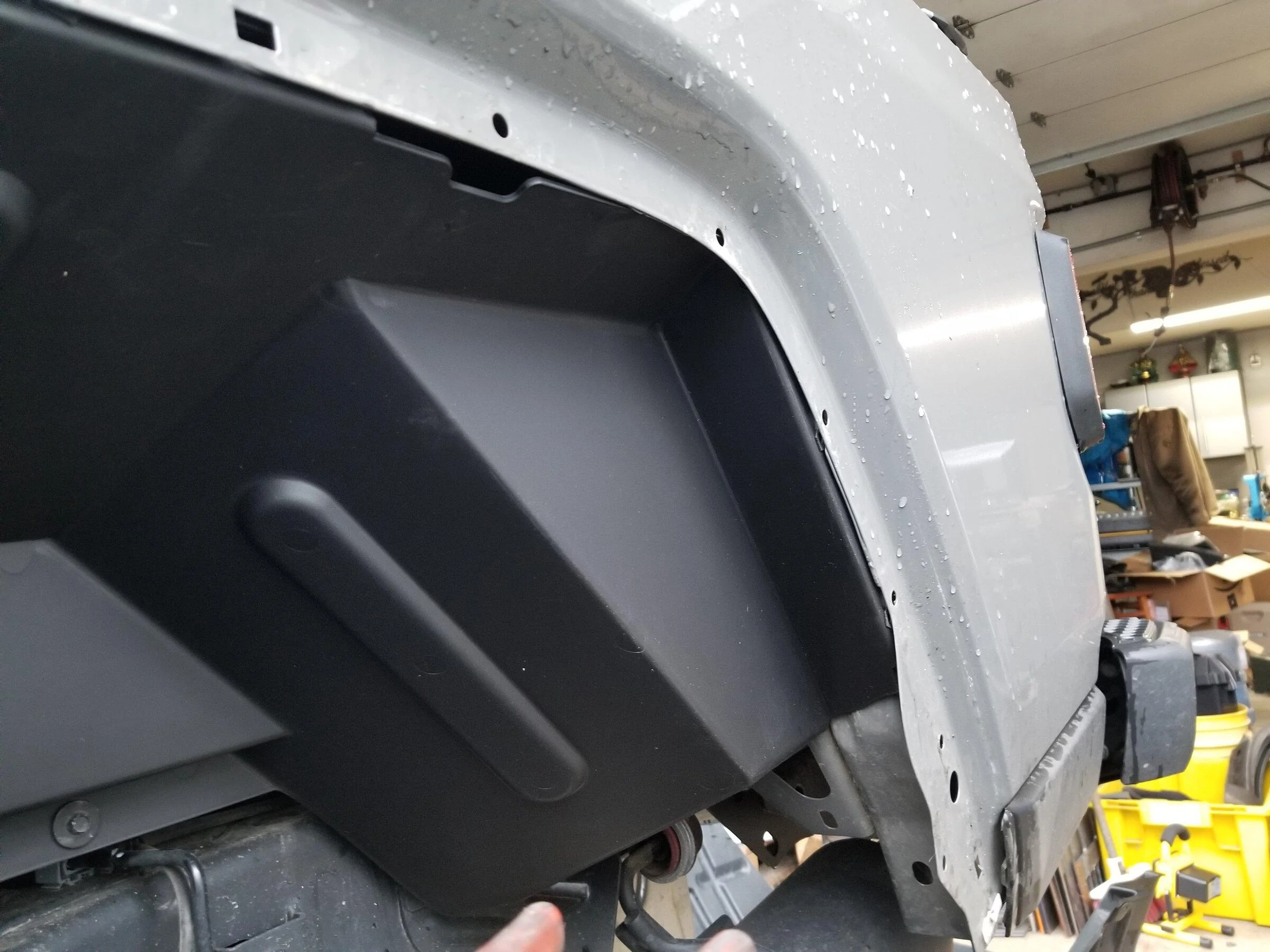 Jeep Gladiator Rugged Ridge rear inner fender liners 20211225_161454