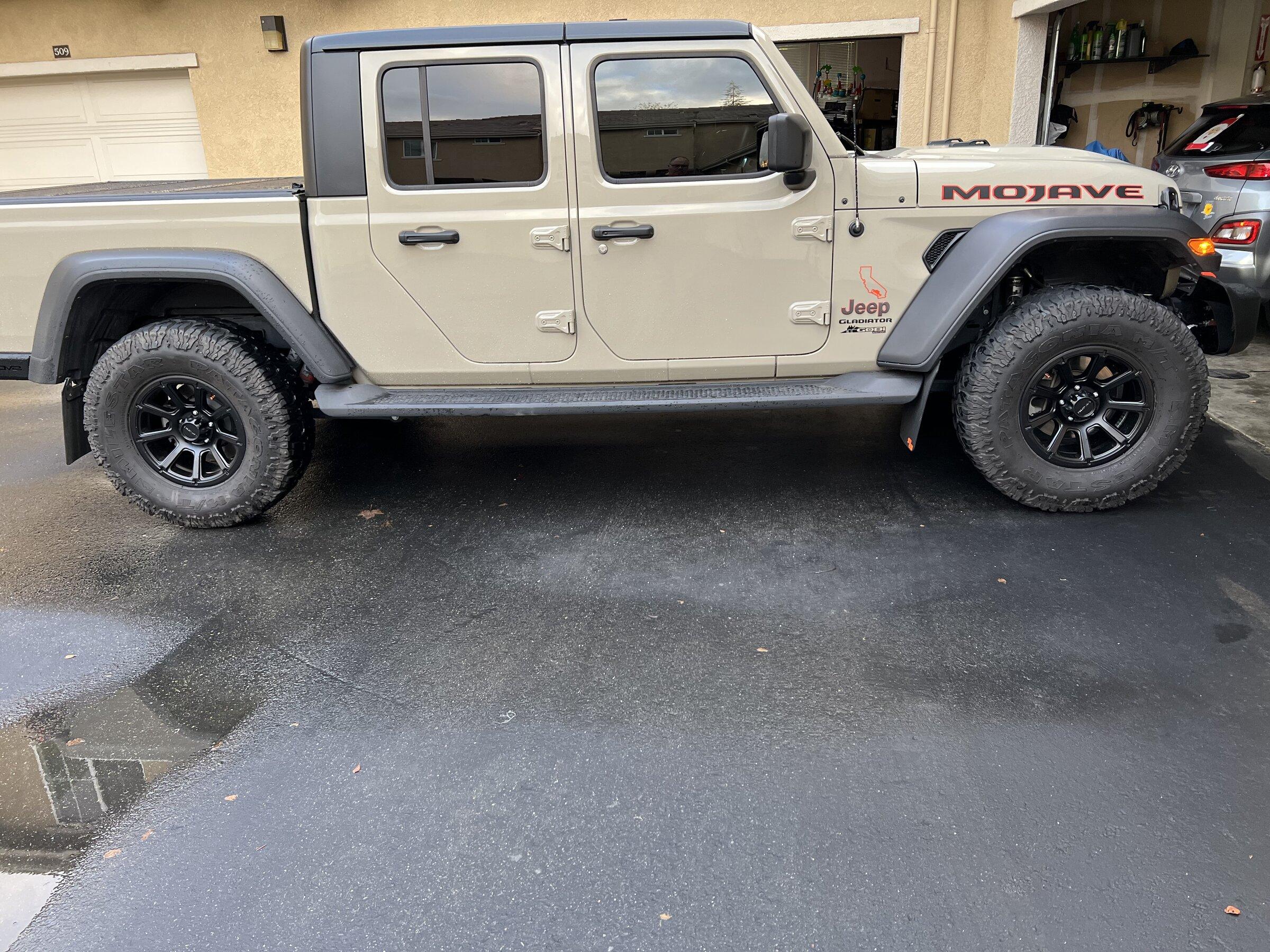 Jeep Gladiator Just got tires for Christmas!! Help me pick wheels. 9A459EA4-C992-4927-86DA-D1DED82562A7