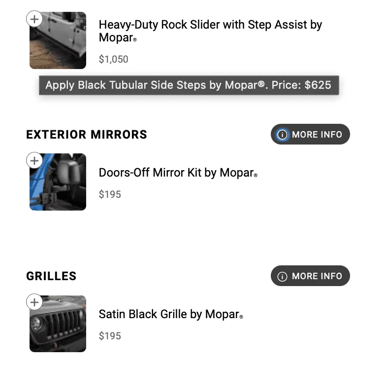 Jeep Gladiator Looking for recommendations for doors off mirror Screen Shot 2021-12-26 at 7.33.21 PM