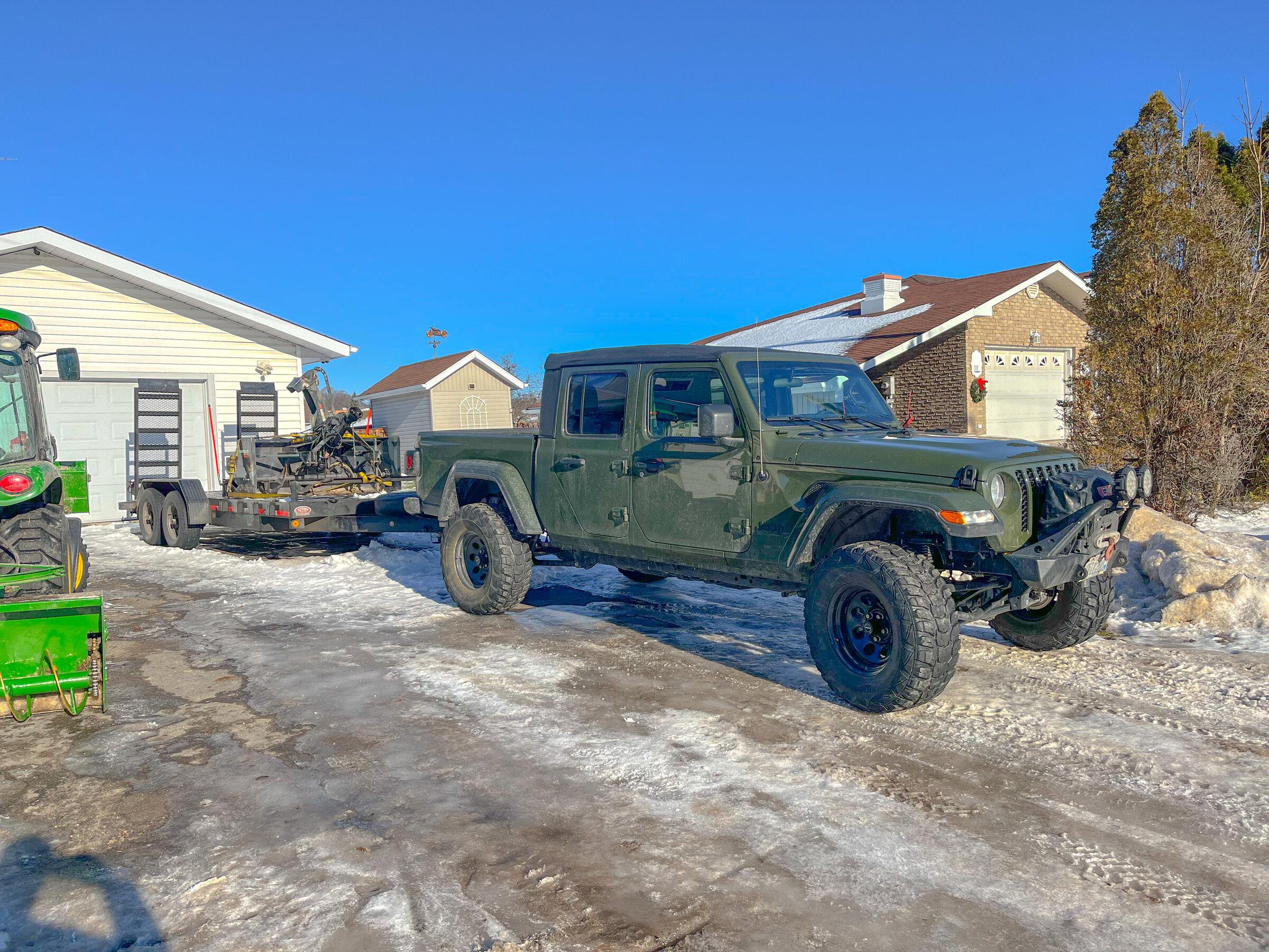 Jeep Gladiator What did you HAUL in your JT today? 4593315A-6B39-4A45-9BE2-20D8530EEA38