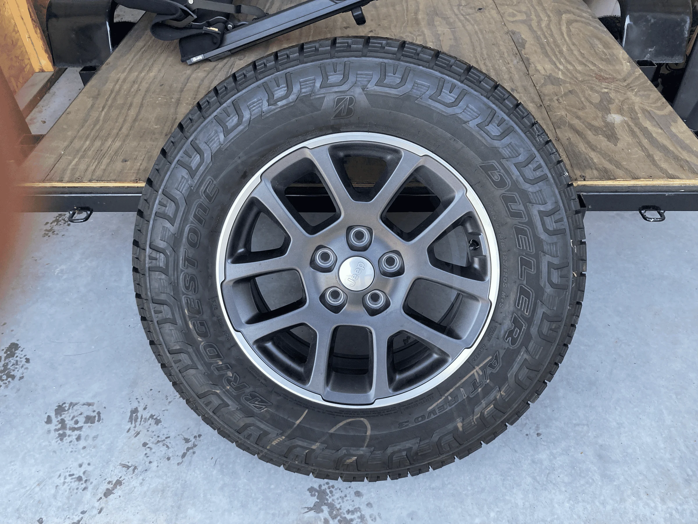 Jeep Gladiator Revo3 275/65R18 Spare w/Overland Rim Free to good home tempImageKet9NW