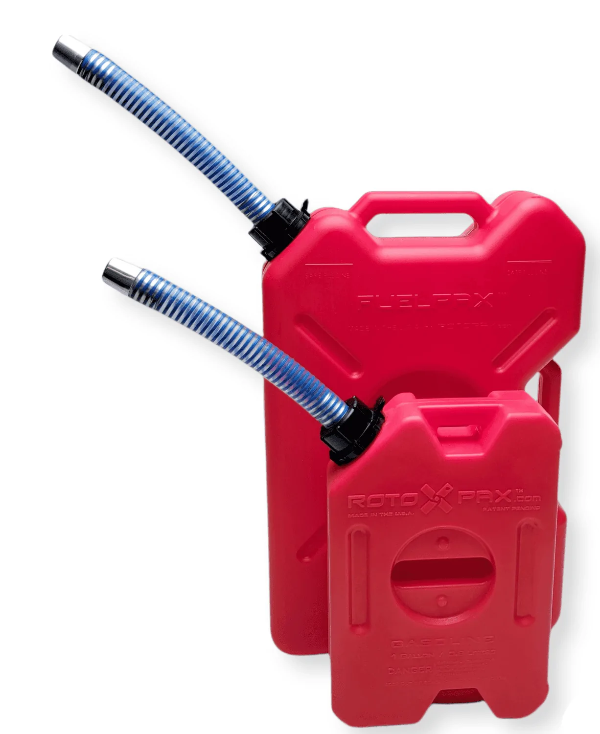 Jeep Gladiator Gas cans 02 Pax nozzle on can
