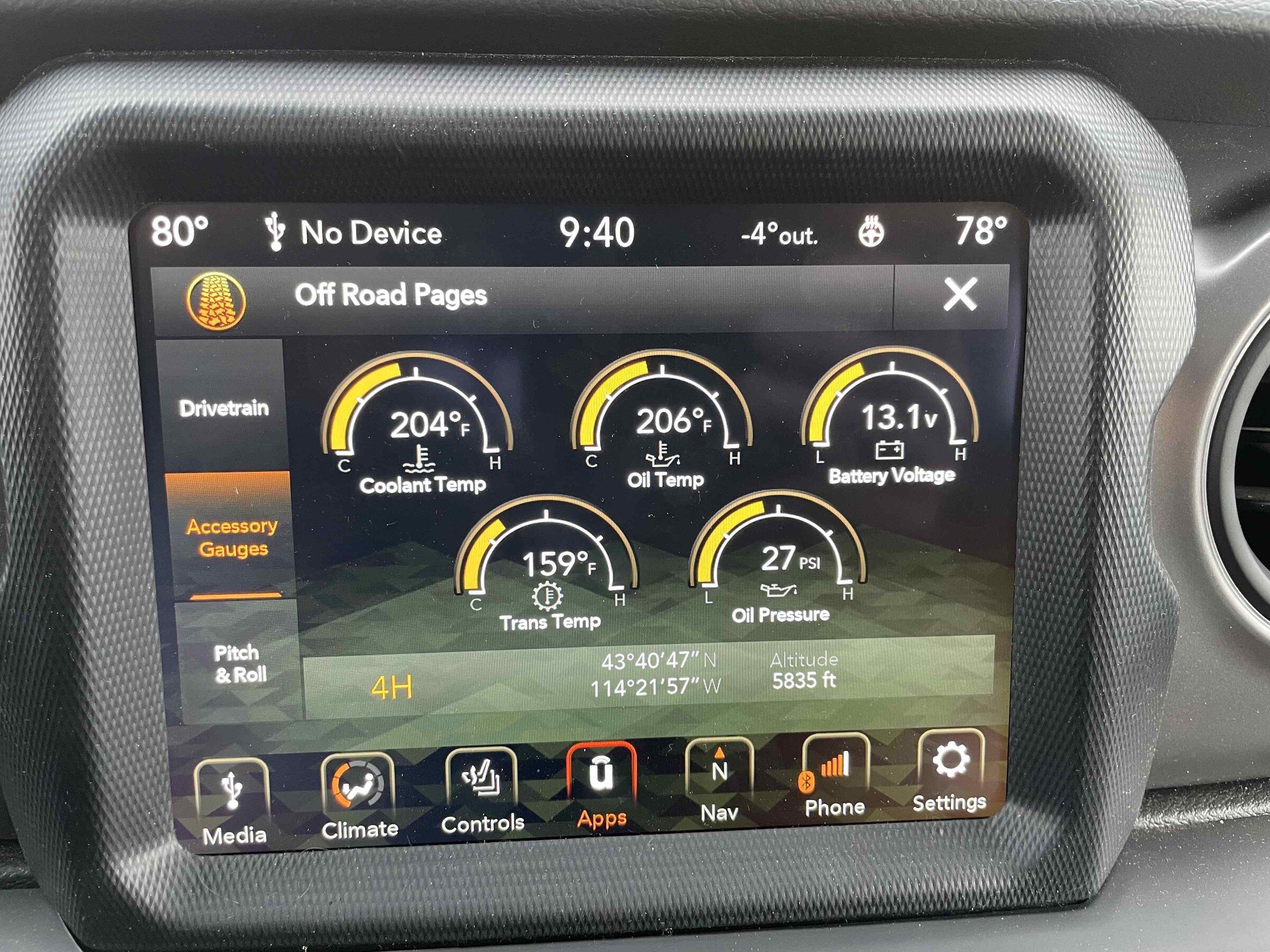 Jeep Gladiator Service DEF system see dealer warning message IMG_0133