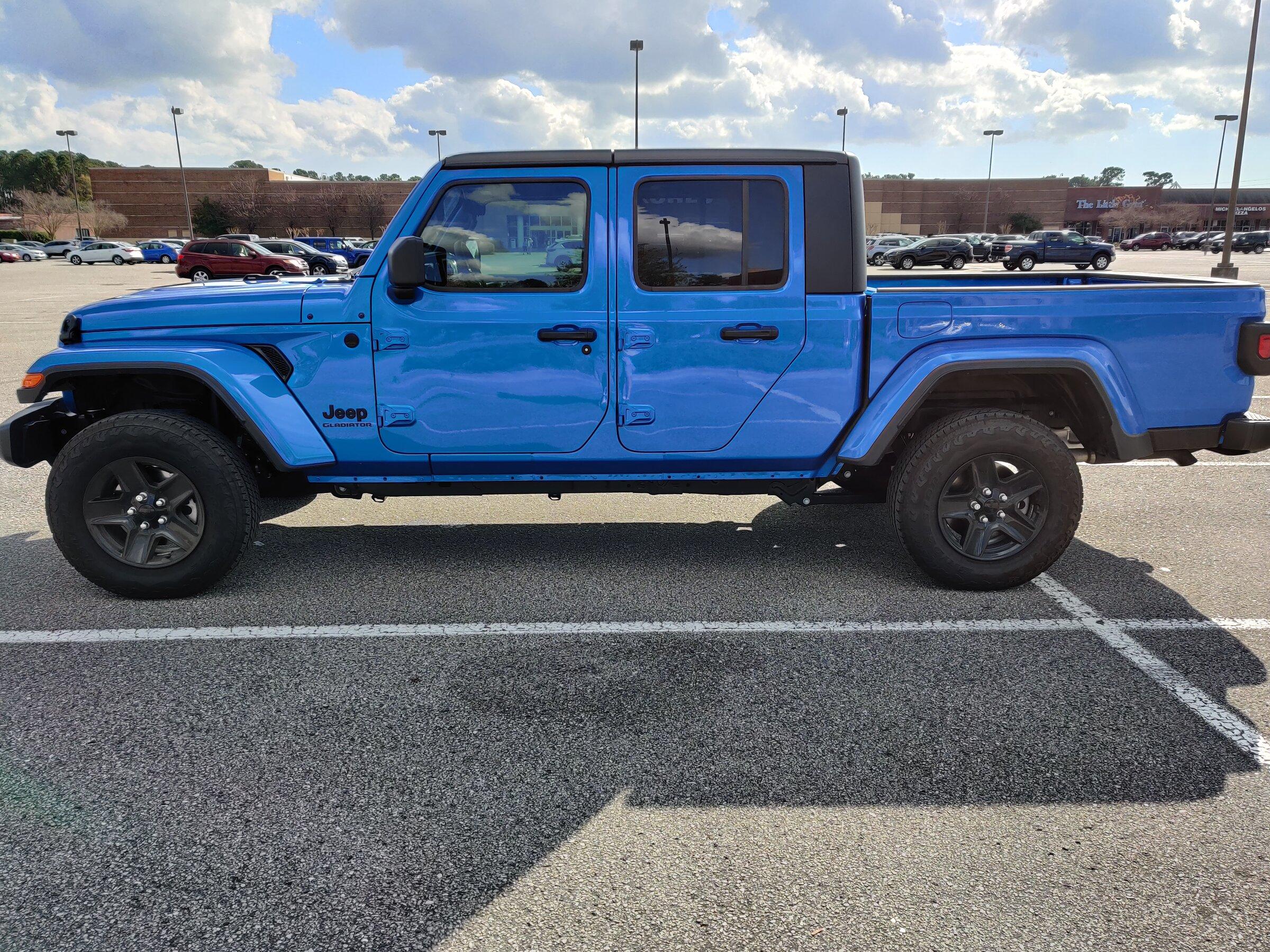 Jeep Gladiator Blue On Black - Build Chronicles IMG_20211228_124358