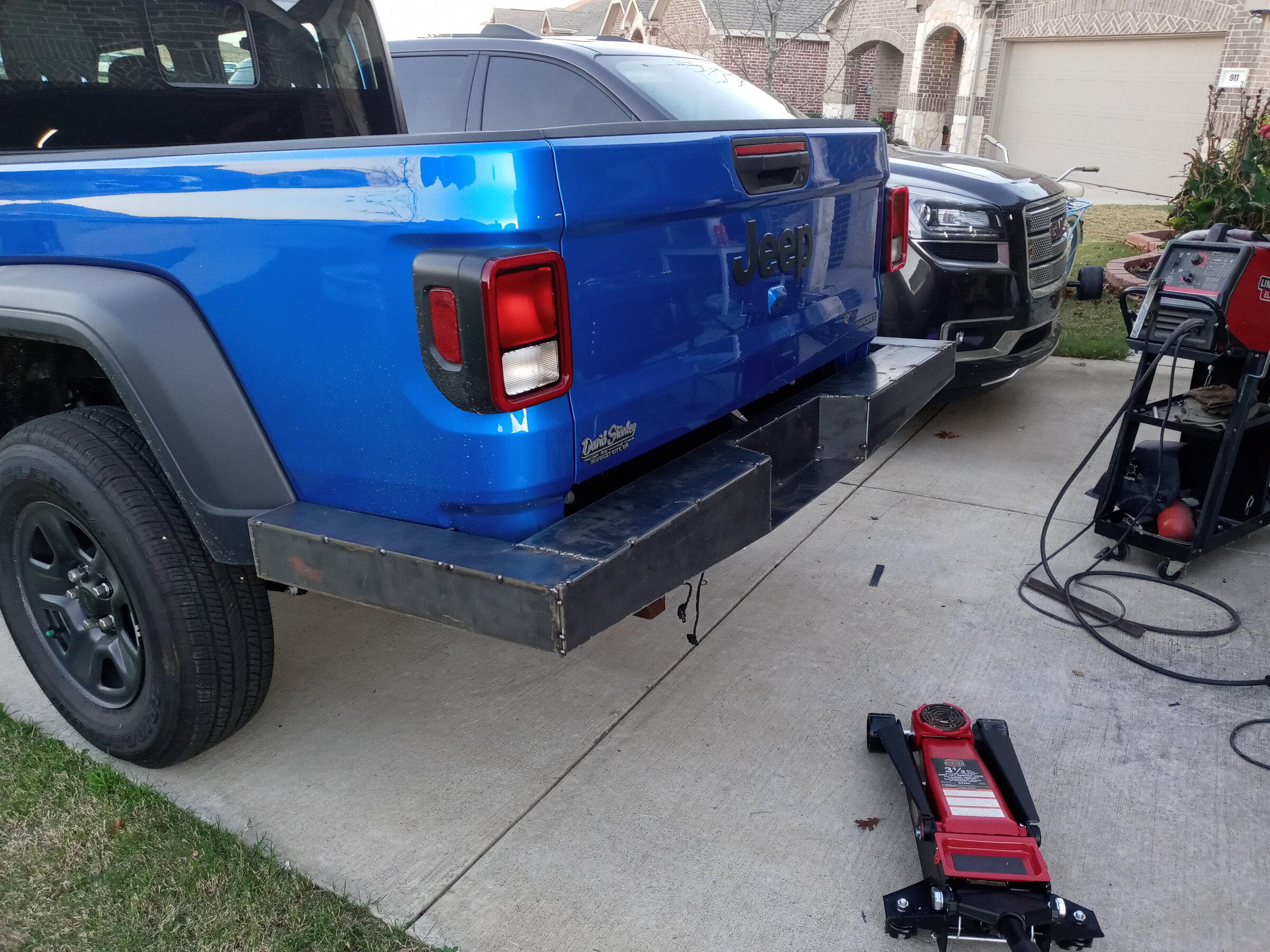 Jeep Gladiator Custom Rear Bumper IMG_20211228_172147