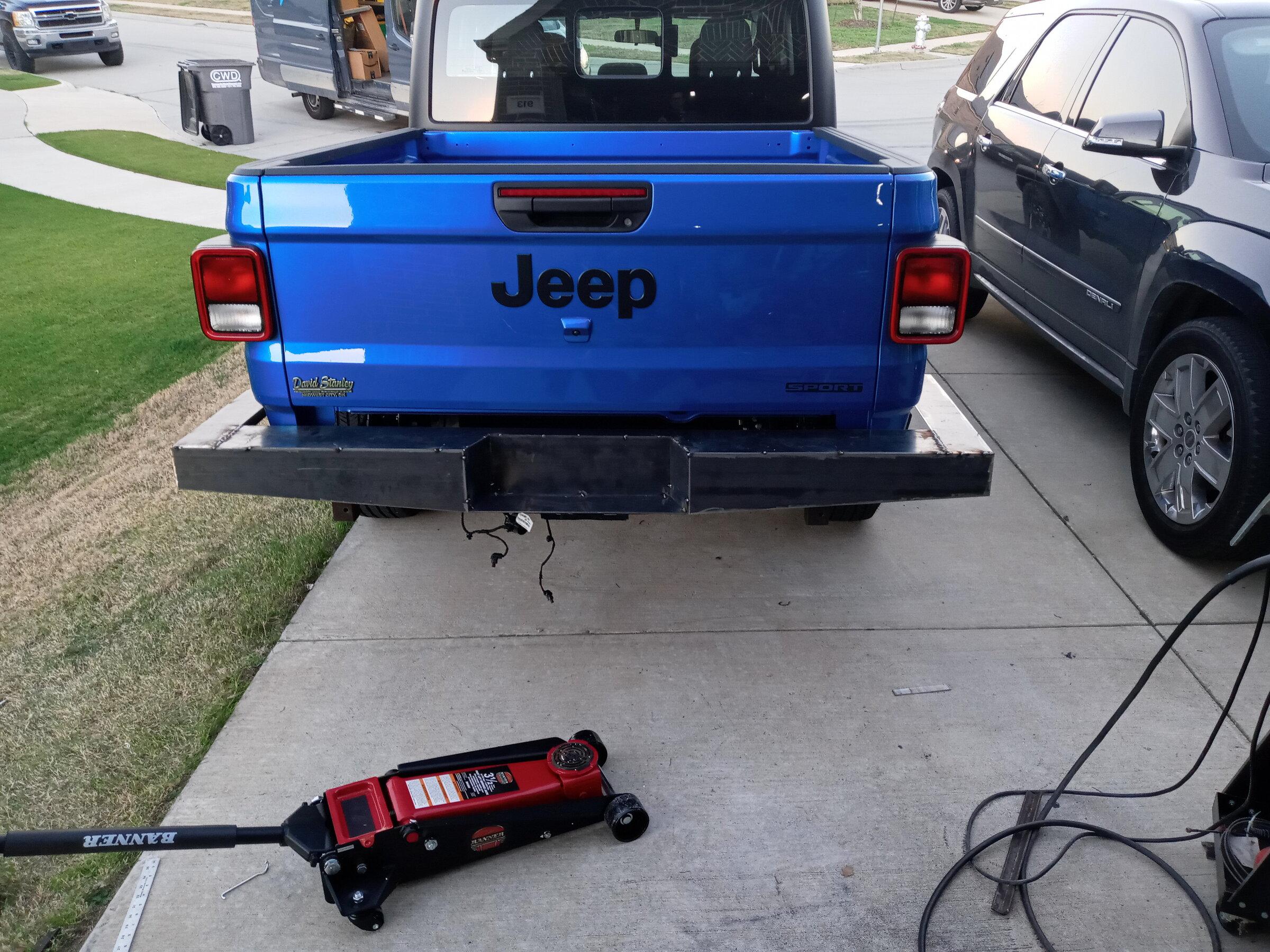 Jeep Gladiator Custom Rear Bumper IMG_20211228_172139