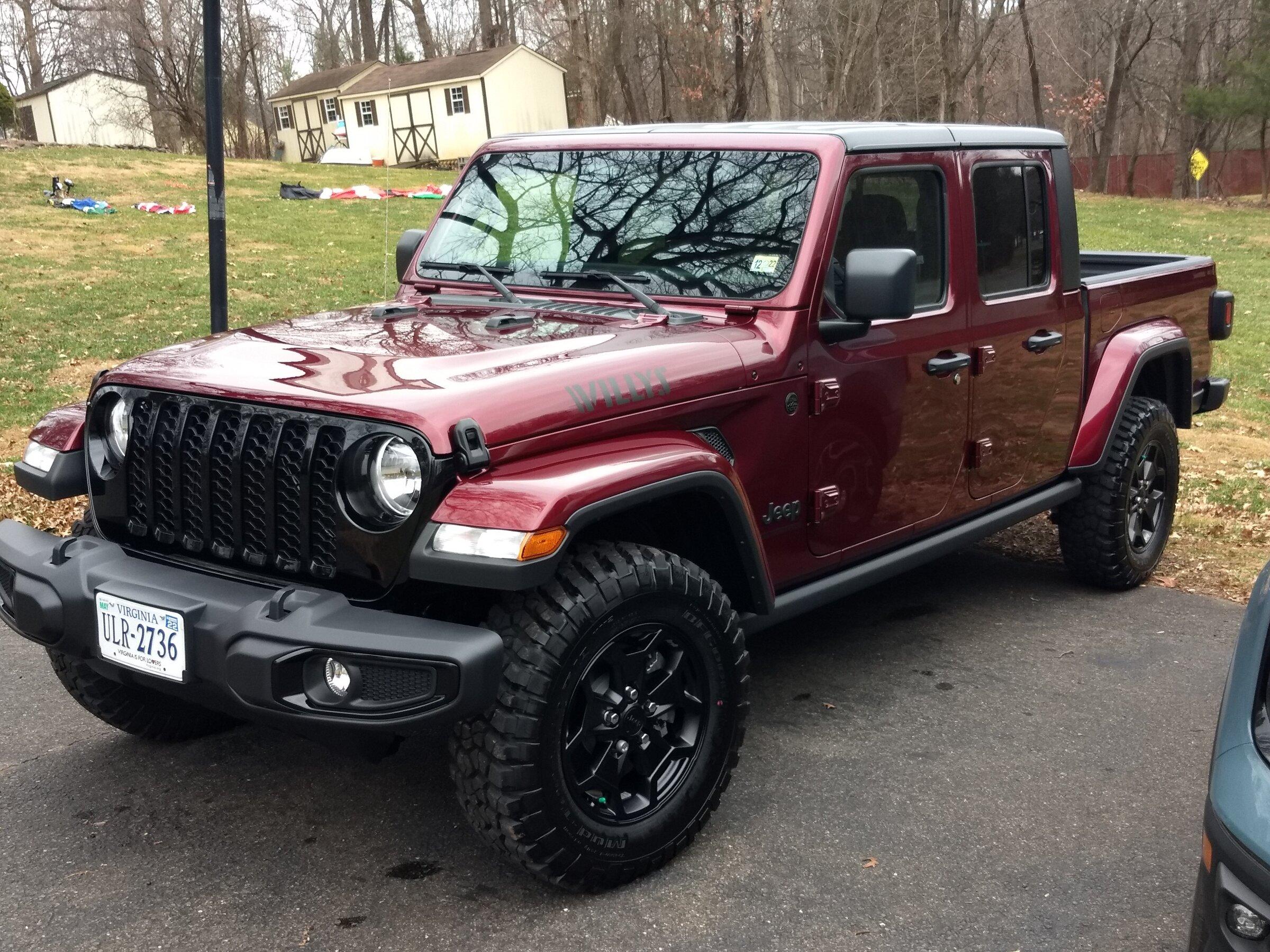 Jeep Gladiator Snazzberry Gladiator JT club Glad 1