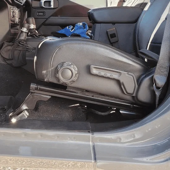 Jeep Gladiator Changing the angle of the front seat cushions? 1640863490384