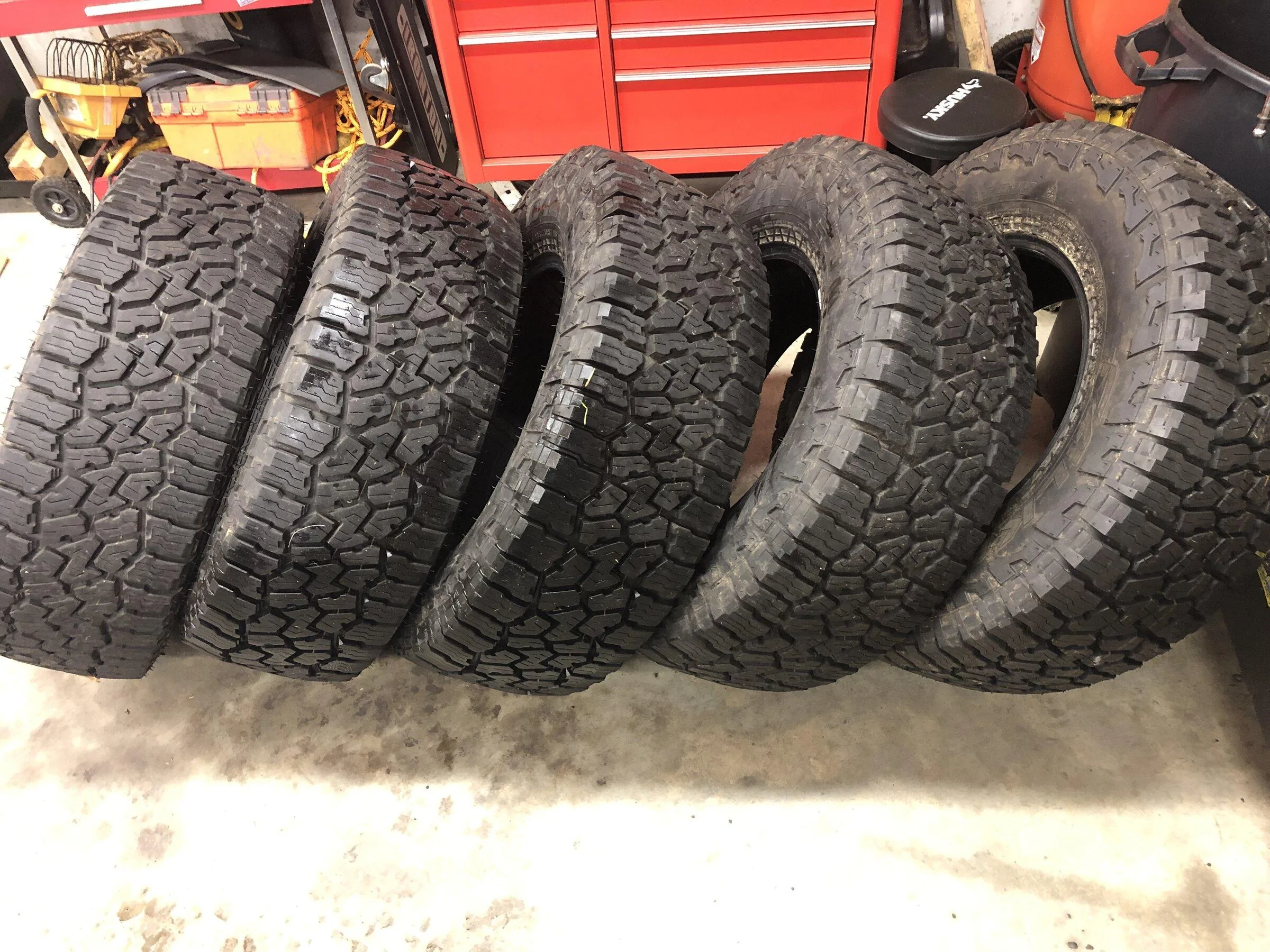 Jeep Gladiator 5 Falken Wildpeak AT3 285/70/17 Rubi Take-offs IMG_3693