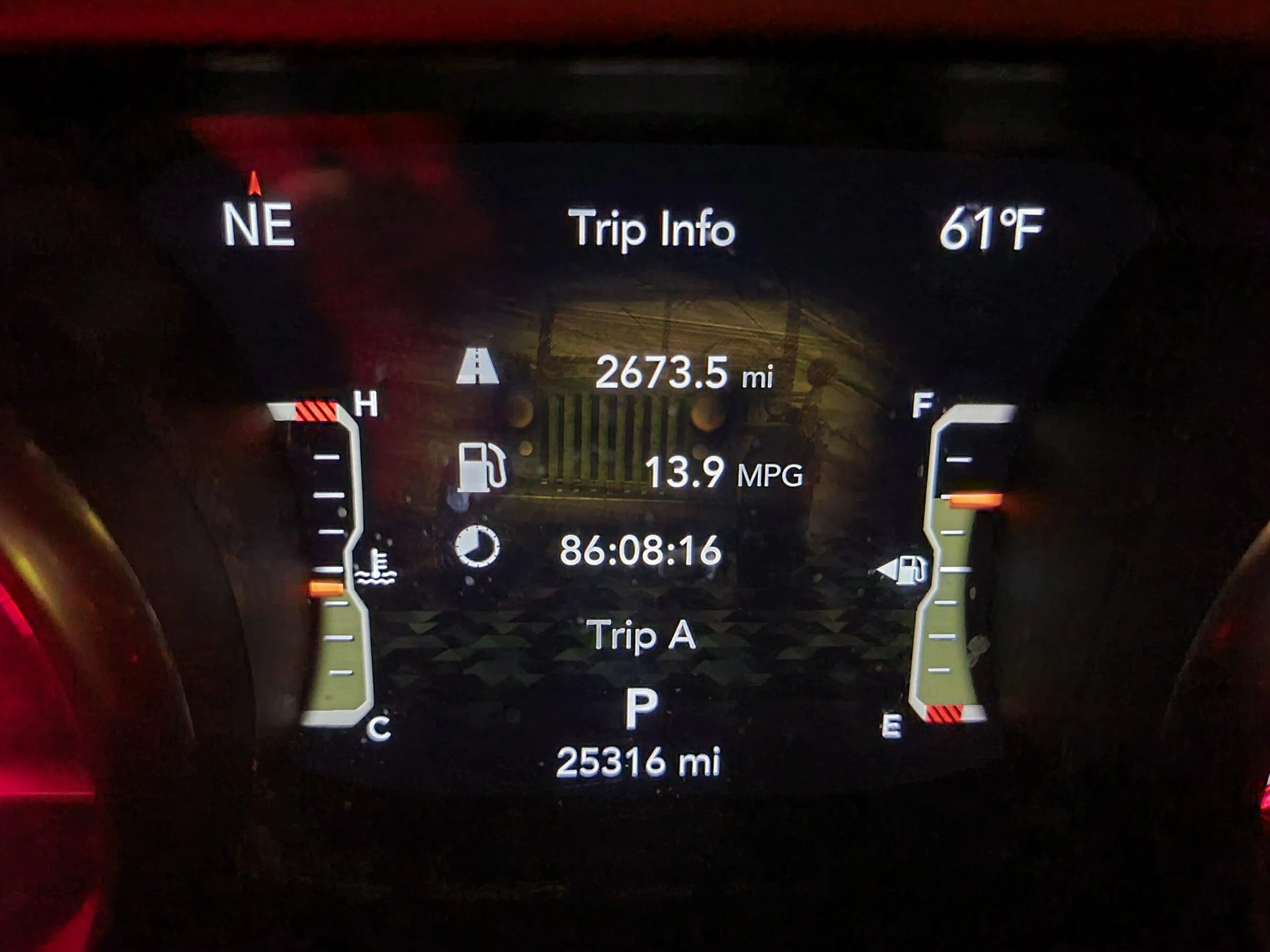 Jeep Gladiator Ecodiesel power derating as temps rise? 20211222_213912