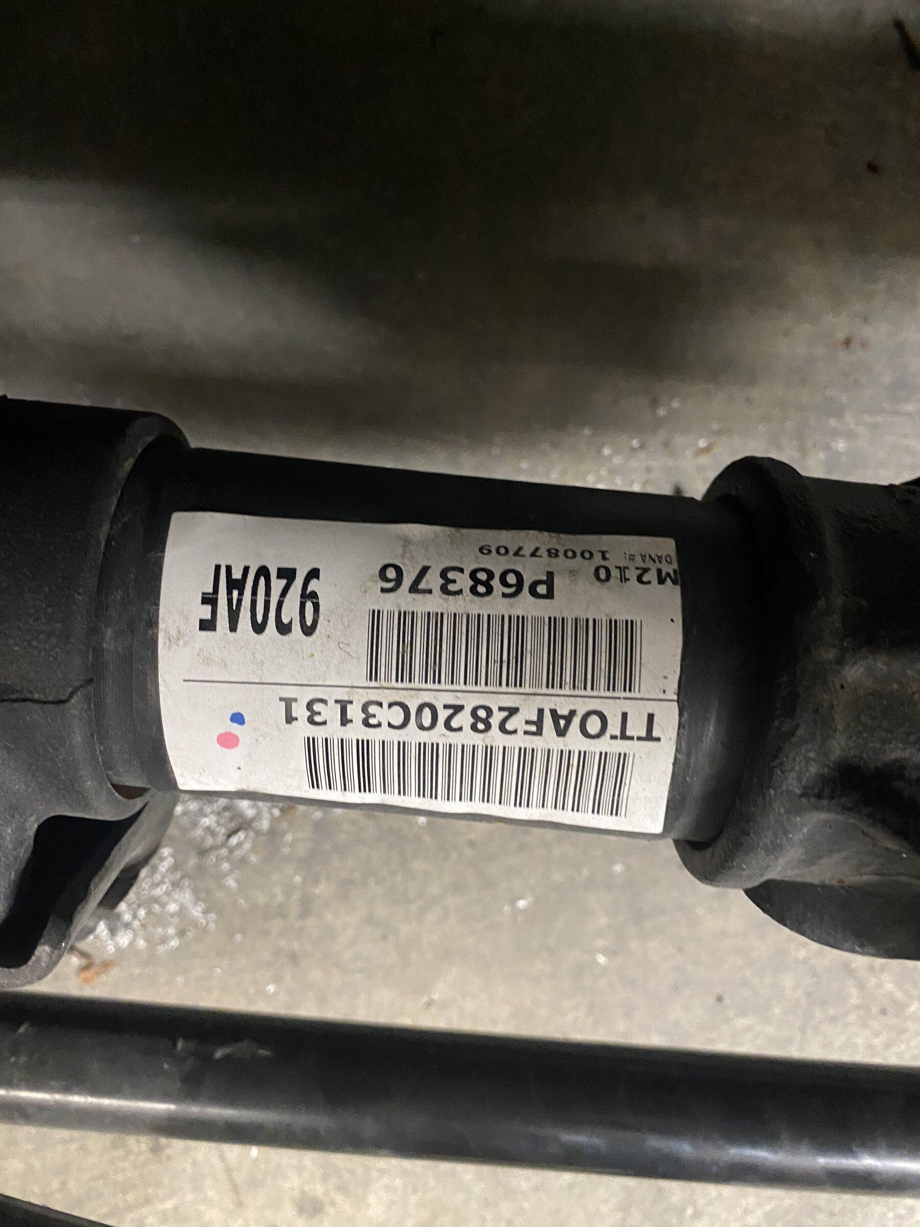 Jeep Gladiator Snapped Front Axle 9.9