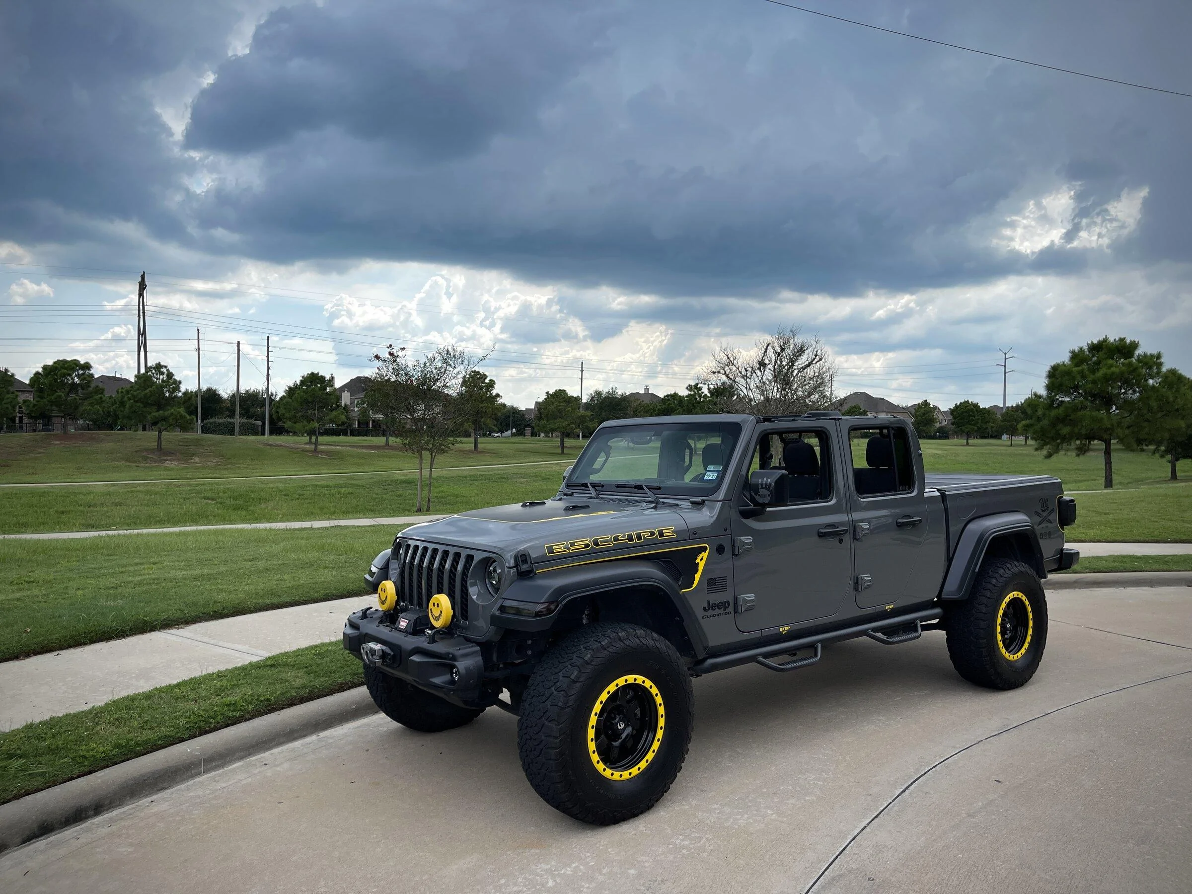Jeep Gladiator Customer Gladiator Gallery:  submit your photos and see our work! Greg JT clouds