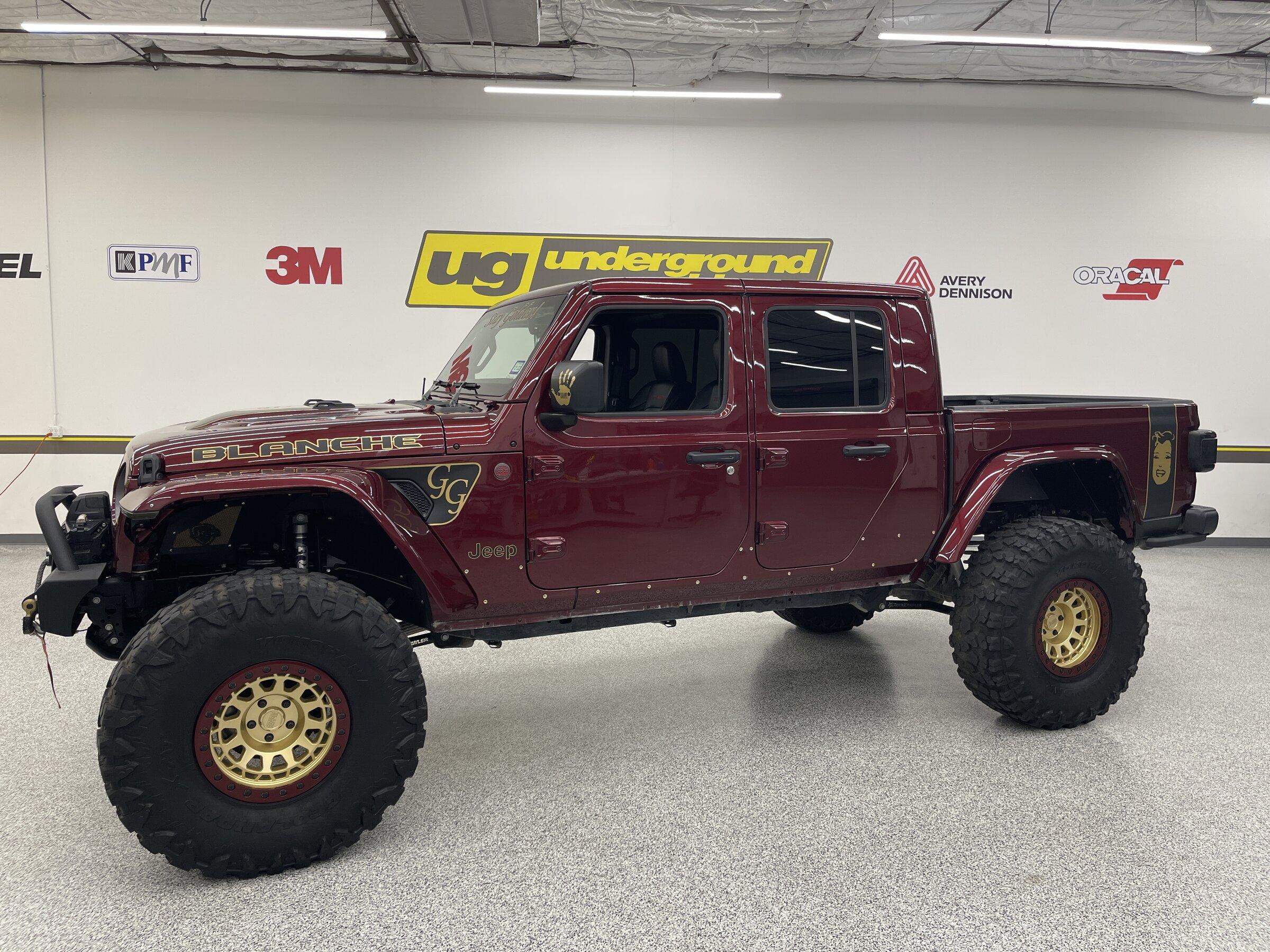Jeep Gladiator Customer Gladiator Gallery:  submit your photos and see our work! Blanche 01.JPG