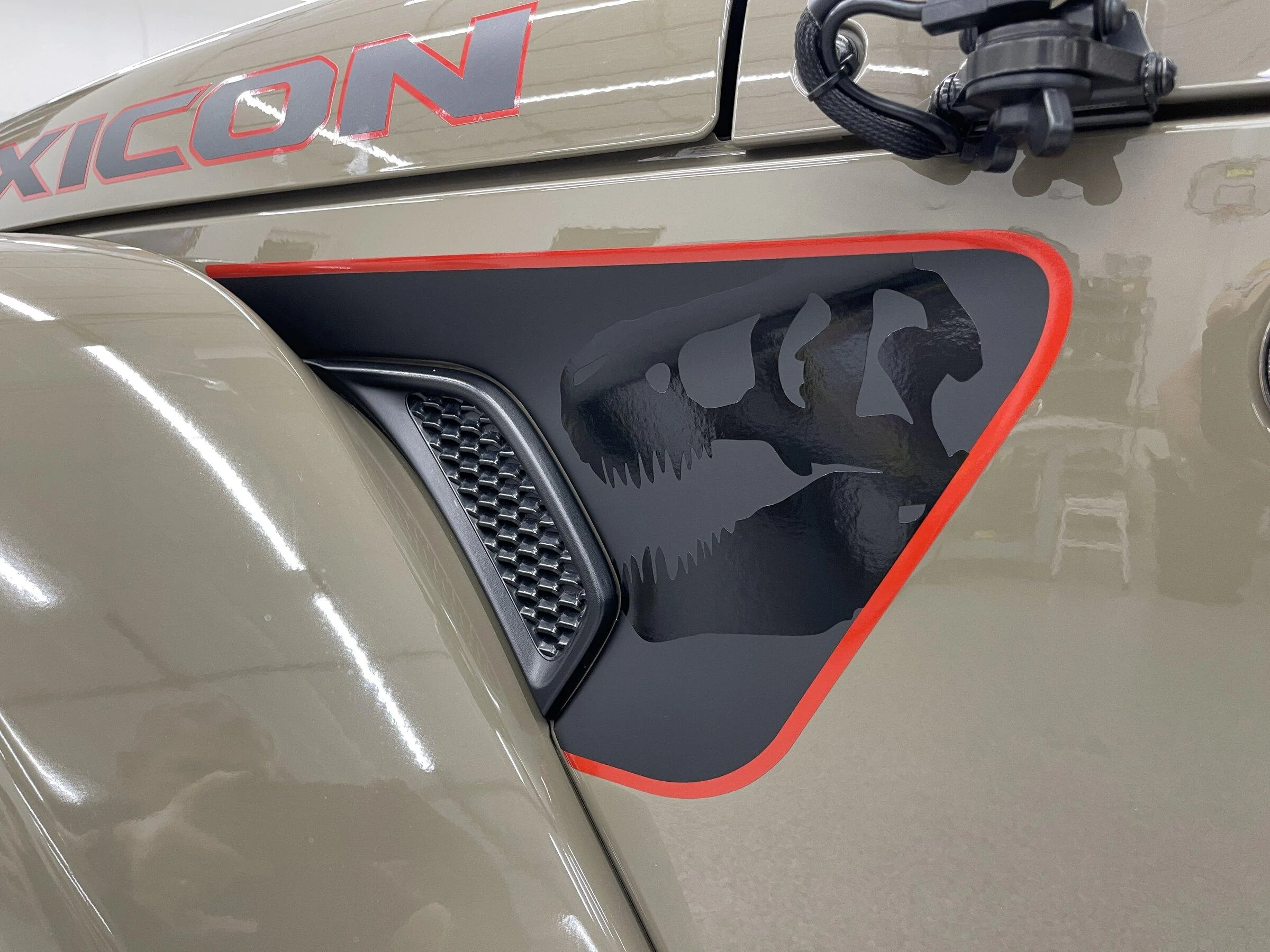 Jeep Gladiator Fender Vent graphics - Mojave, Rubicon, Sport/Overland and custom:  photos and info Rexicon  V2 04