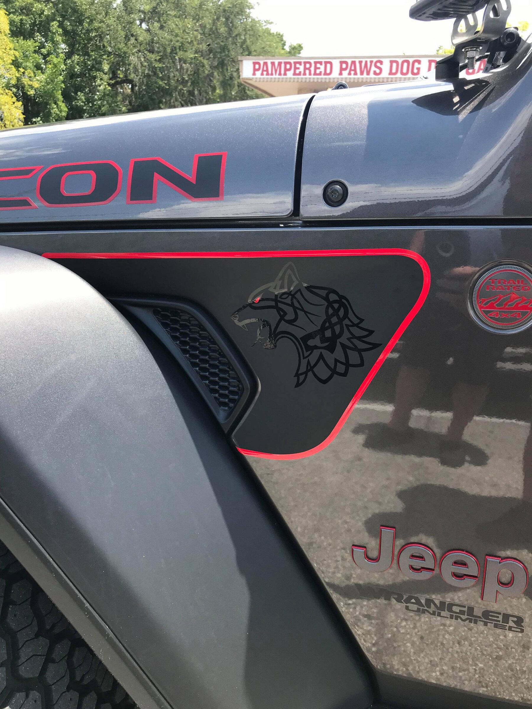 Jeep Gladiator Fender Vent graphics - Mojave, Rubicon, Sport/Overland and custom:  photos and info vent custom 04.JPG
