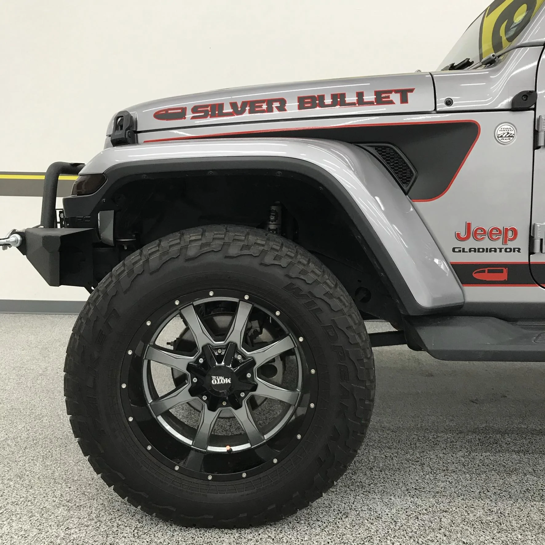Jeep Gladiator Fender Vent graphics - Mojave, Rubicon, Sport/Overland and custom:  photos and info Silver Bullet 04