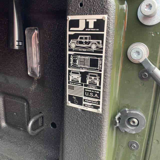 Jeep Gladiator JT Data Plate from Etsy iap_640x640.3343066539_9v8bwoh