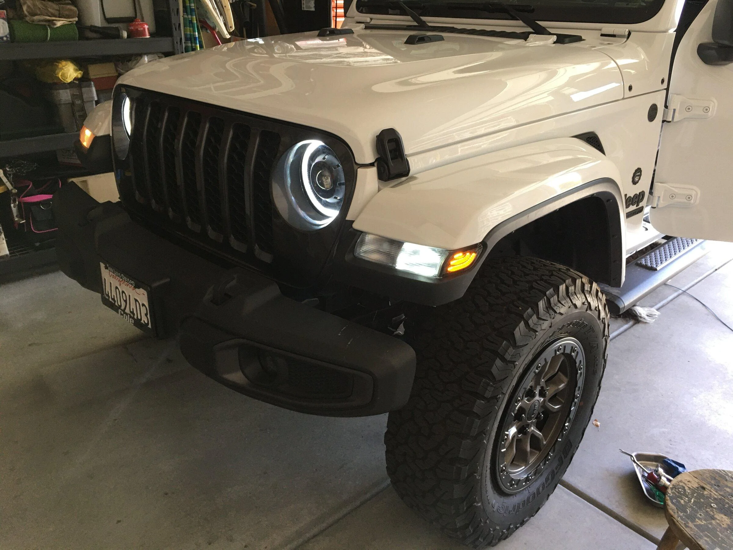 Jeep Gladiator Adjust taser setting for oracle led or no? running light with LED bul