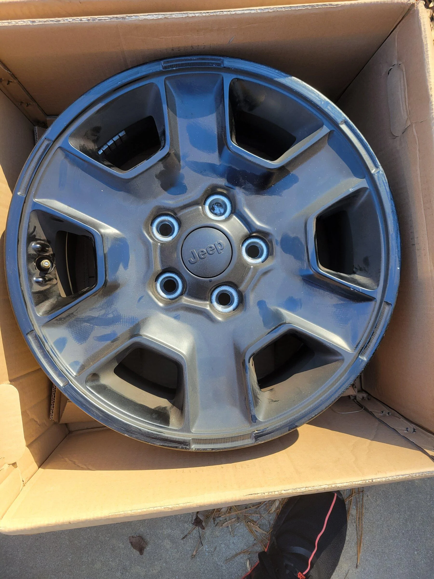 Jeep Gladiator OEM Mojave wheels (4) 20211222_133557