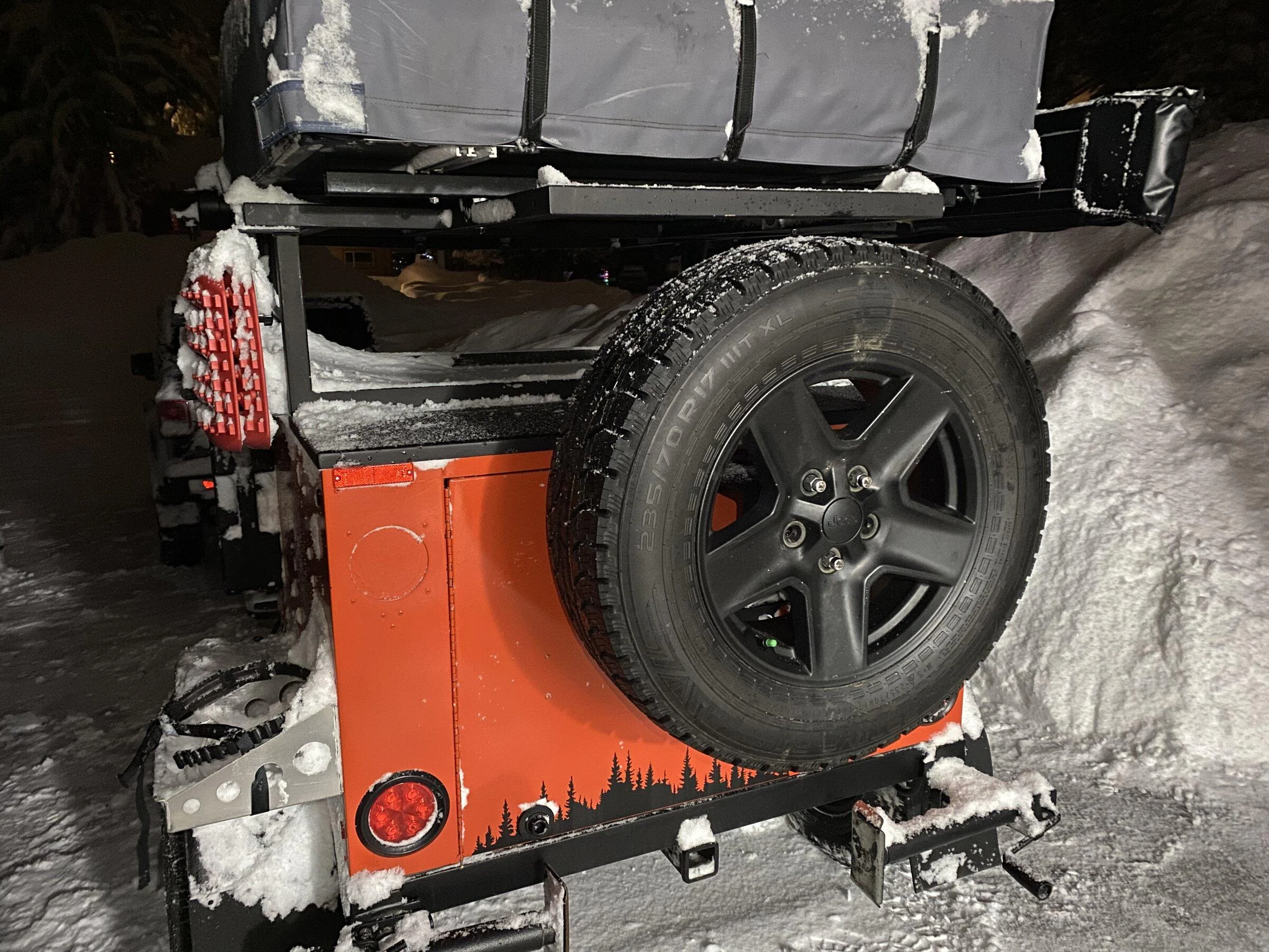 Jeep Gladiator Custom Overland trailer build 9DDC5069-FB86-485C-B055-9FE91BBA2D00