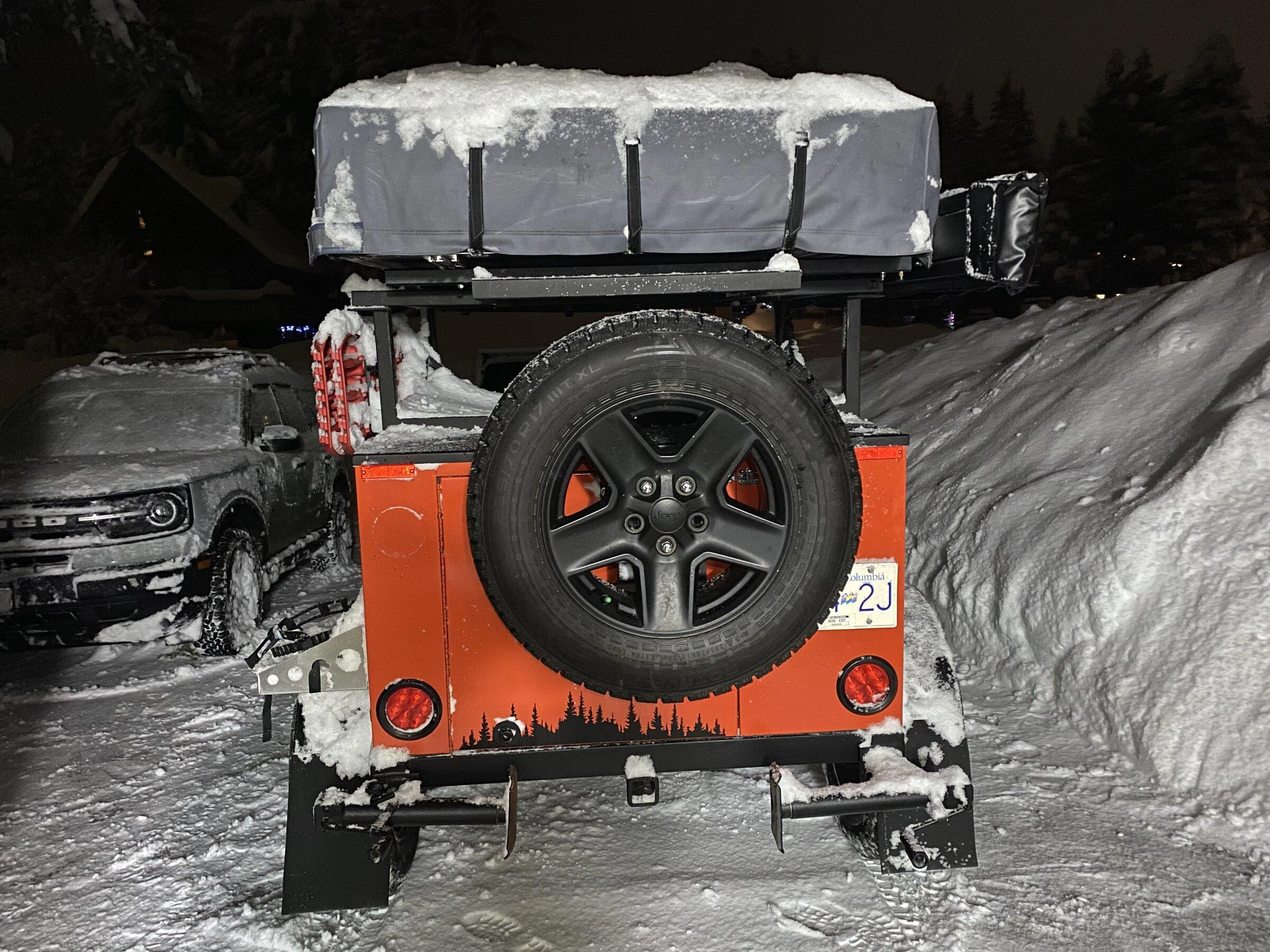 Jeep Gladiator Custom Overland trailer build B72EA89B-ED47-4126-AFEC-A6A997FF4950