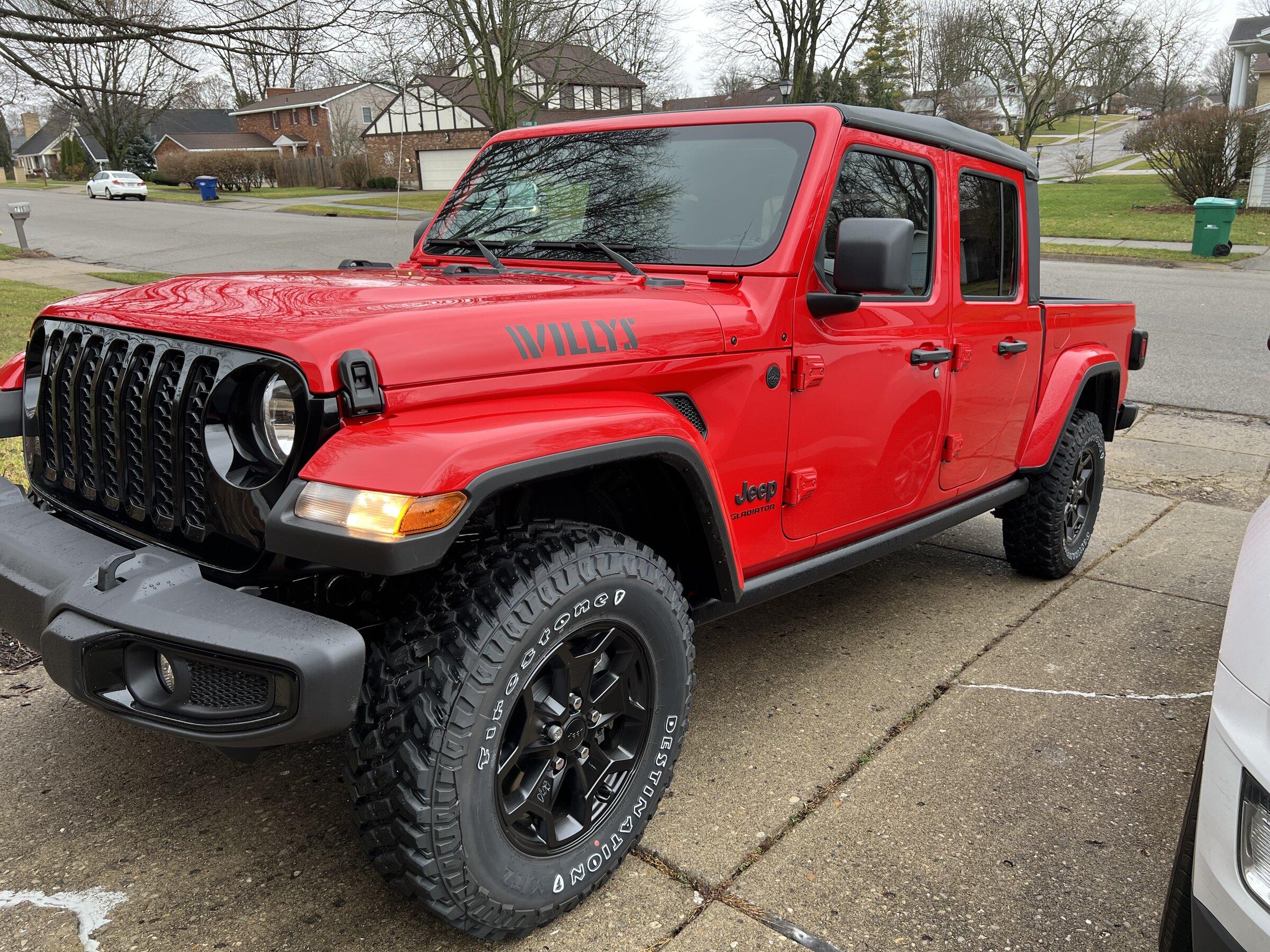 Jeep Gladiator 2022 Willy's IMG_1840