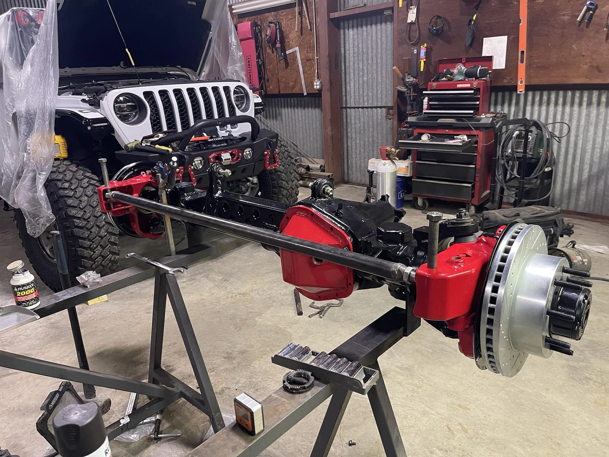 Jeep Gladiator JUNK YARD FORD 1 TON AXLE SWAP IMG_5356