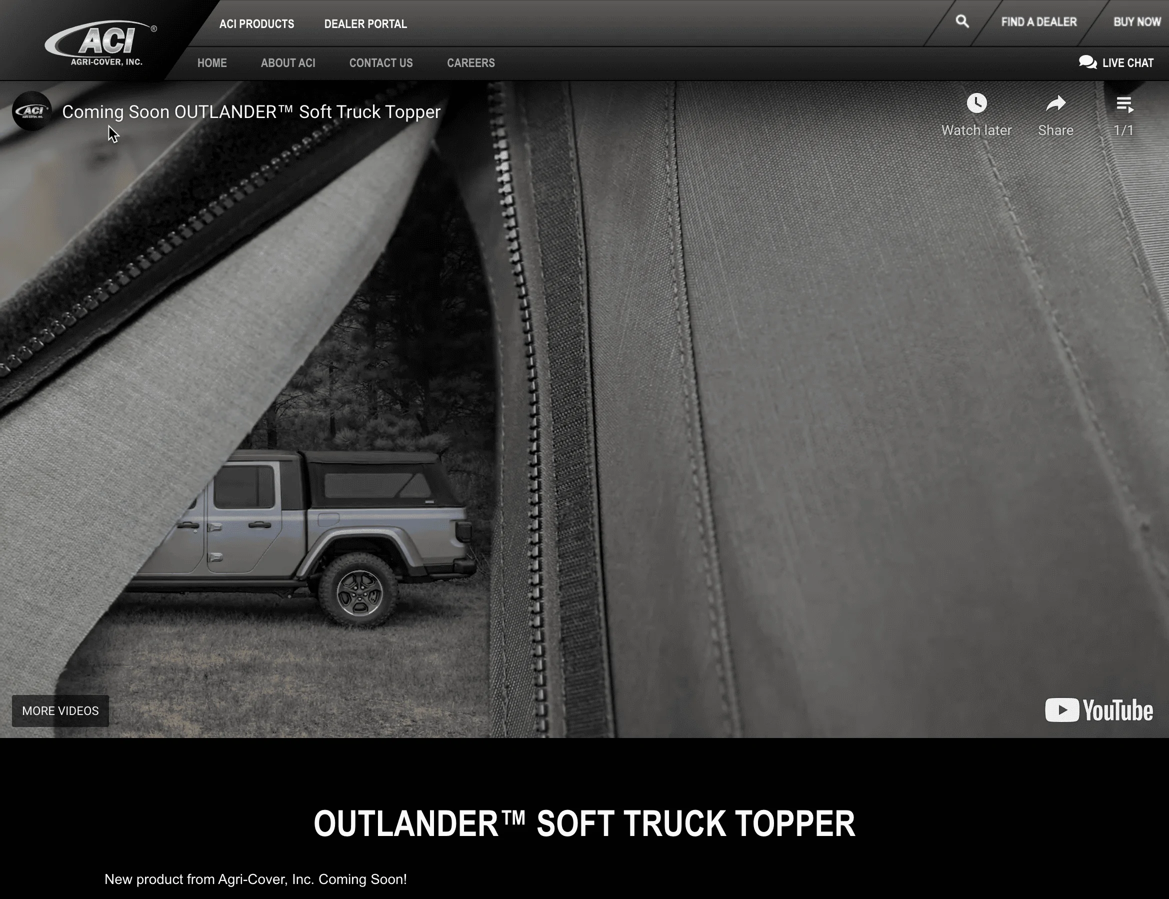 Jeep Gladiator Here is a new bed canopy coming. 1641327208353