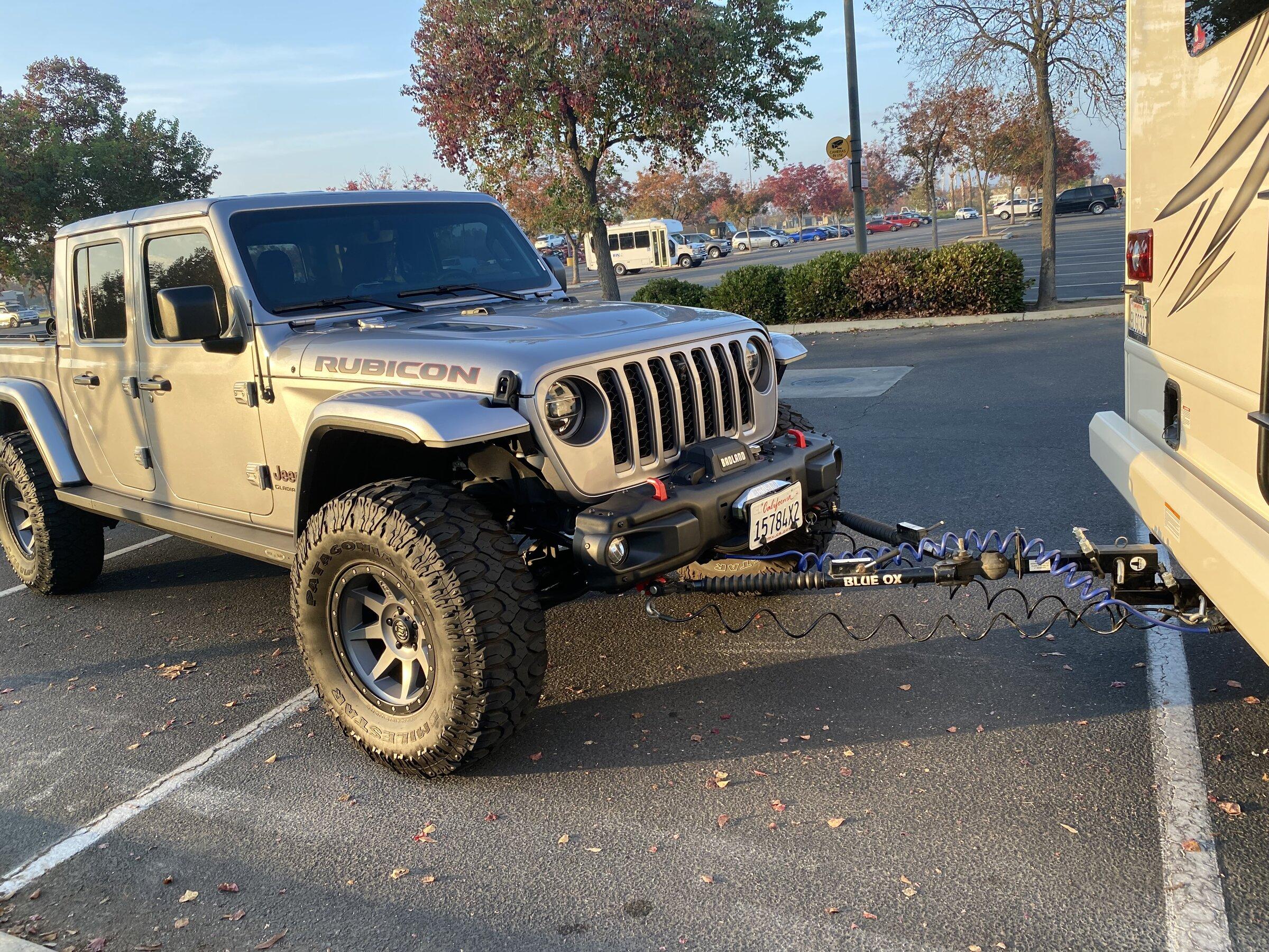 Jeep Gladiator Flat towing JTR with 37" tires 2269D873-A61C-4C4B-AEEE-EA33D9D4CD4E