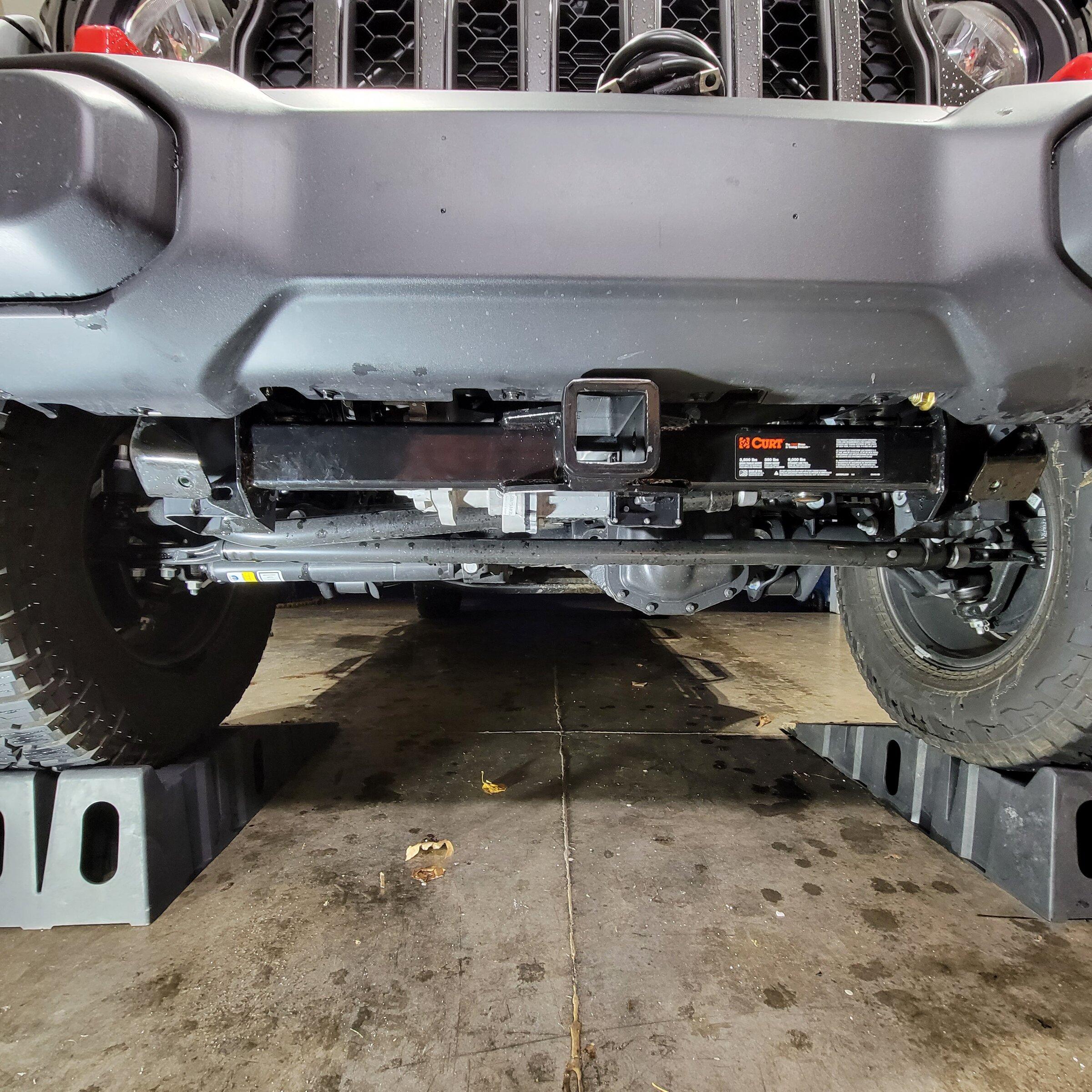 Jeep Gladiator Looking for input on an idea for a front receiver hitch for a winch. 20220101_175338