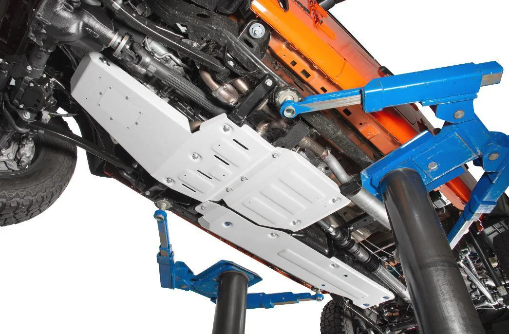 Jeep Gladiator Aftermarket SKID PLATE options quadratec-12500.0205-fuel-tank-skid-plate-jt-3