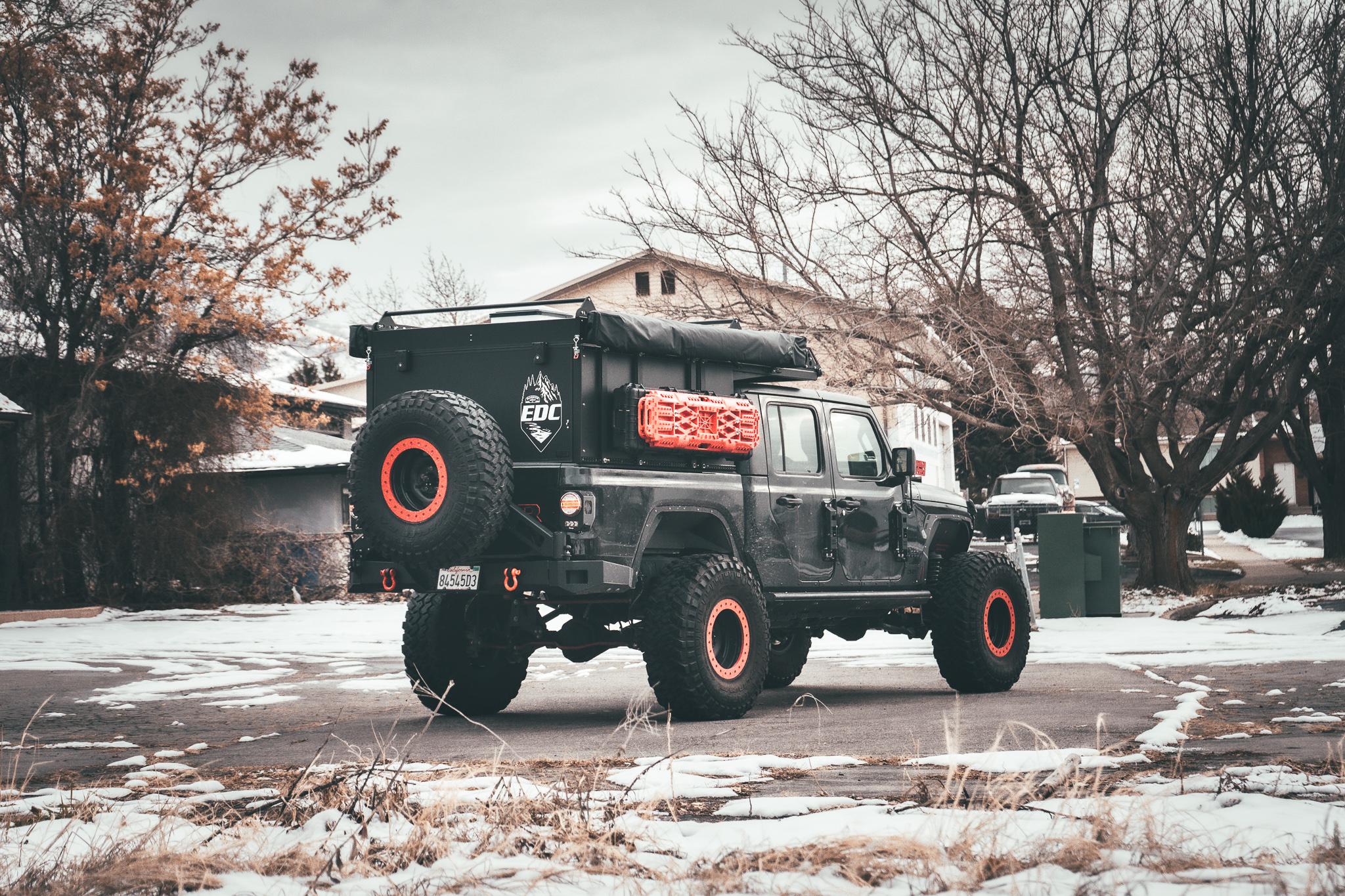 Jeep Gladiator Expedition Driven Camper Before and After Pics DSC04415