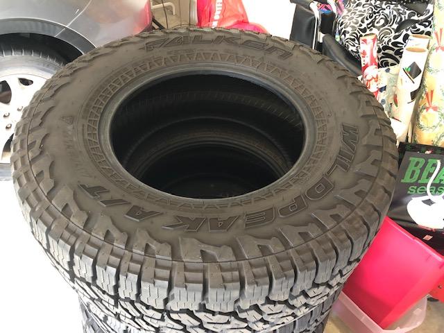 Jeep Gladiator Falken Wildpeak A/T Tires IMG_3418