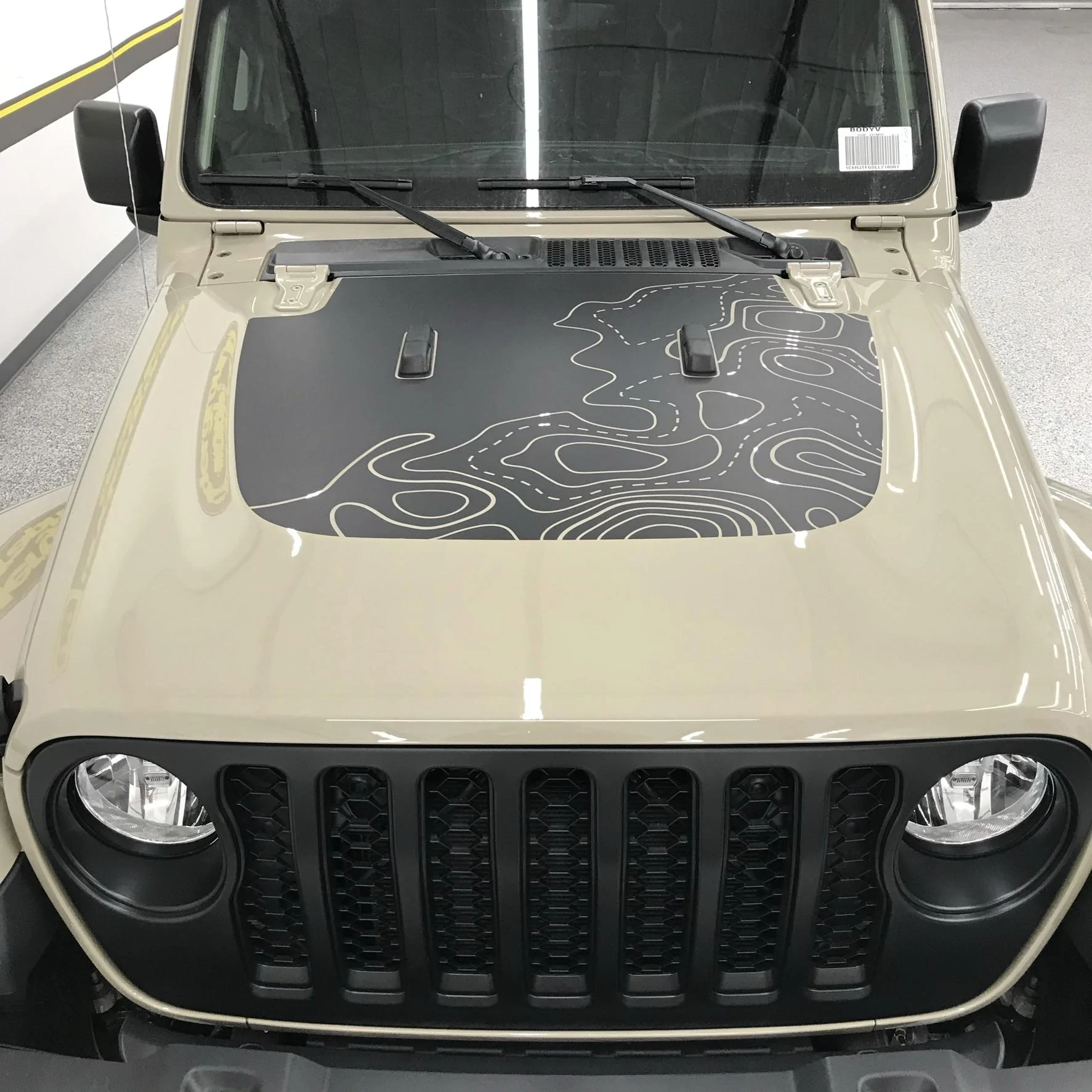 Jeep Gladiator The Wanderer Kit (topographical design):  photos and info Wanderer 06