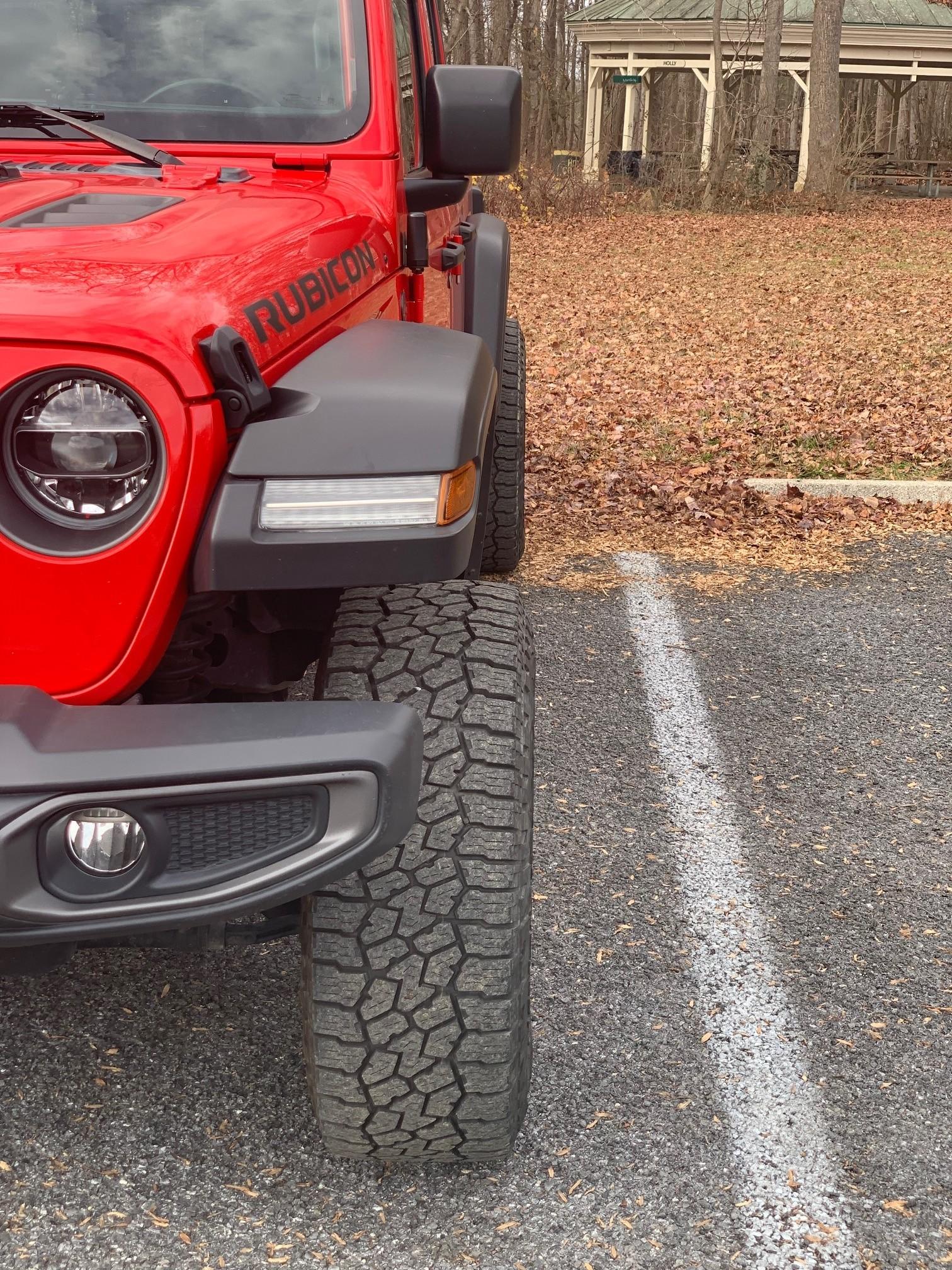 Jeep Gladiator Why 17" vs other bigger sizes 3
