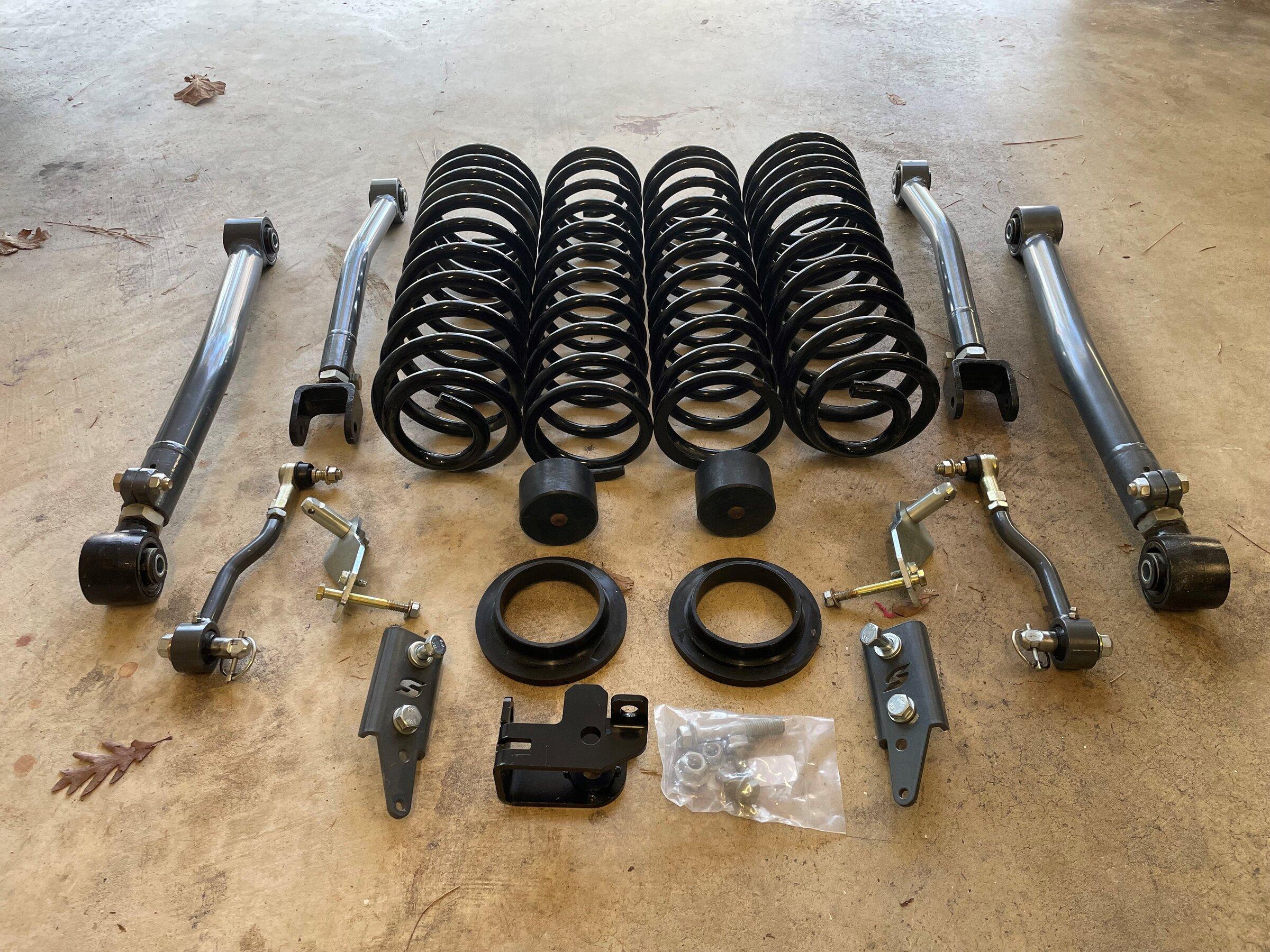 Jeep Gladiator Synergy 3" Suspension Lift Complete Kit, Coils, Control Arms, yt