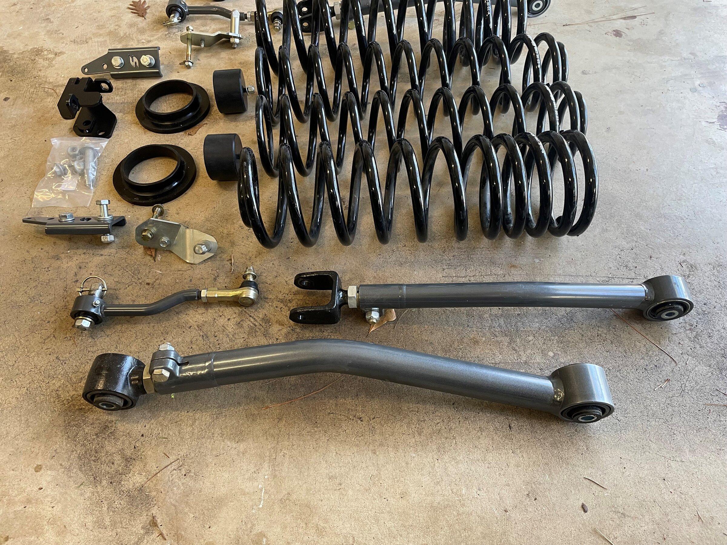 Jeep Gladiator Synergy 3" Suspension Lift Complete Kit, Coils, Control Arms, ee