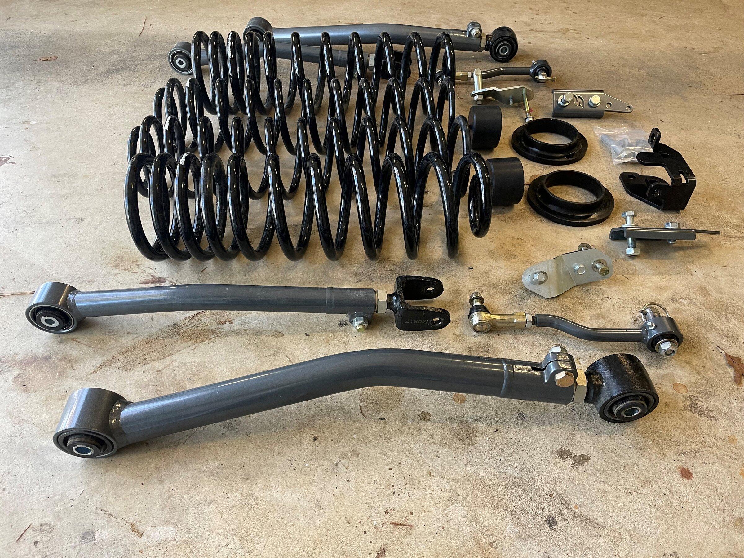 Jeep Gladiator Synergy 3" Suspension Lift Complete Kit, Coils, Control Arms, uu