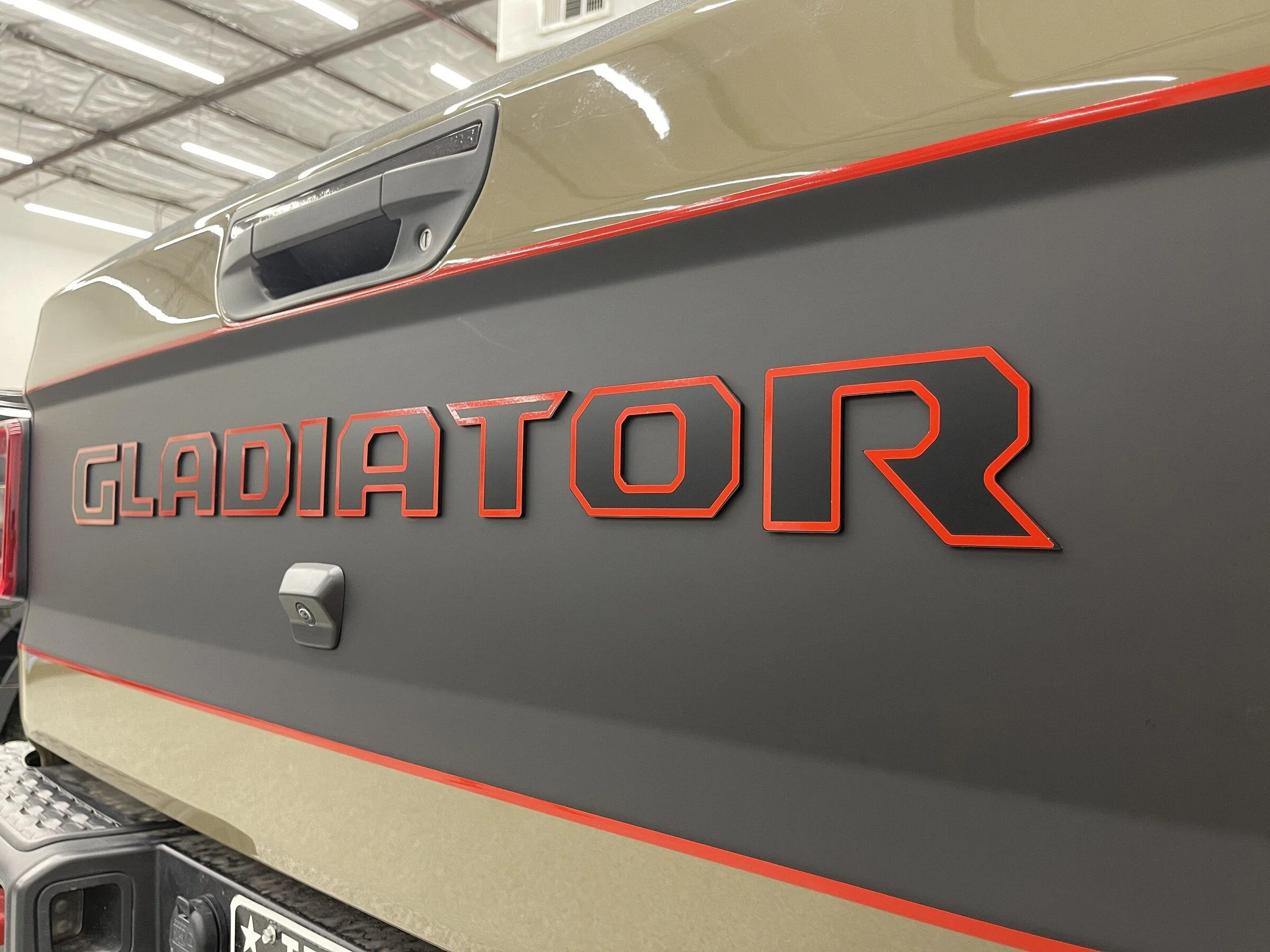Jeep Gladiator Gladiator Badging Kit & decal customization:  photos and info Hauk vinyl 02