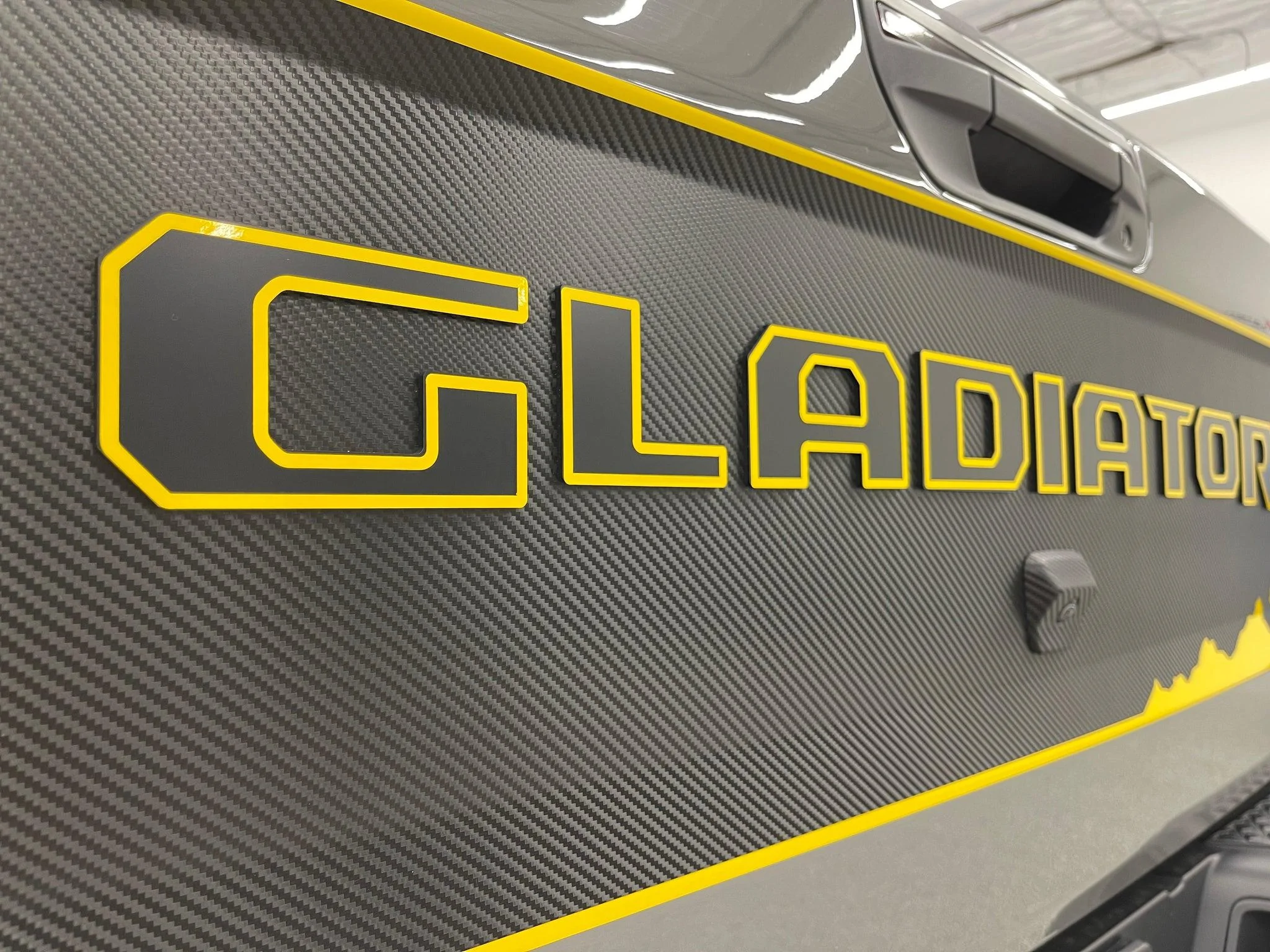 Jeep Gladiator Gladiator Badging Kit & decal customization:  photos and info Hauk Vinyl 04