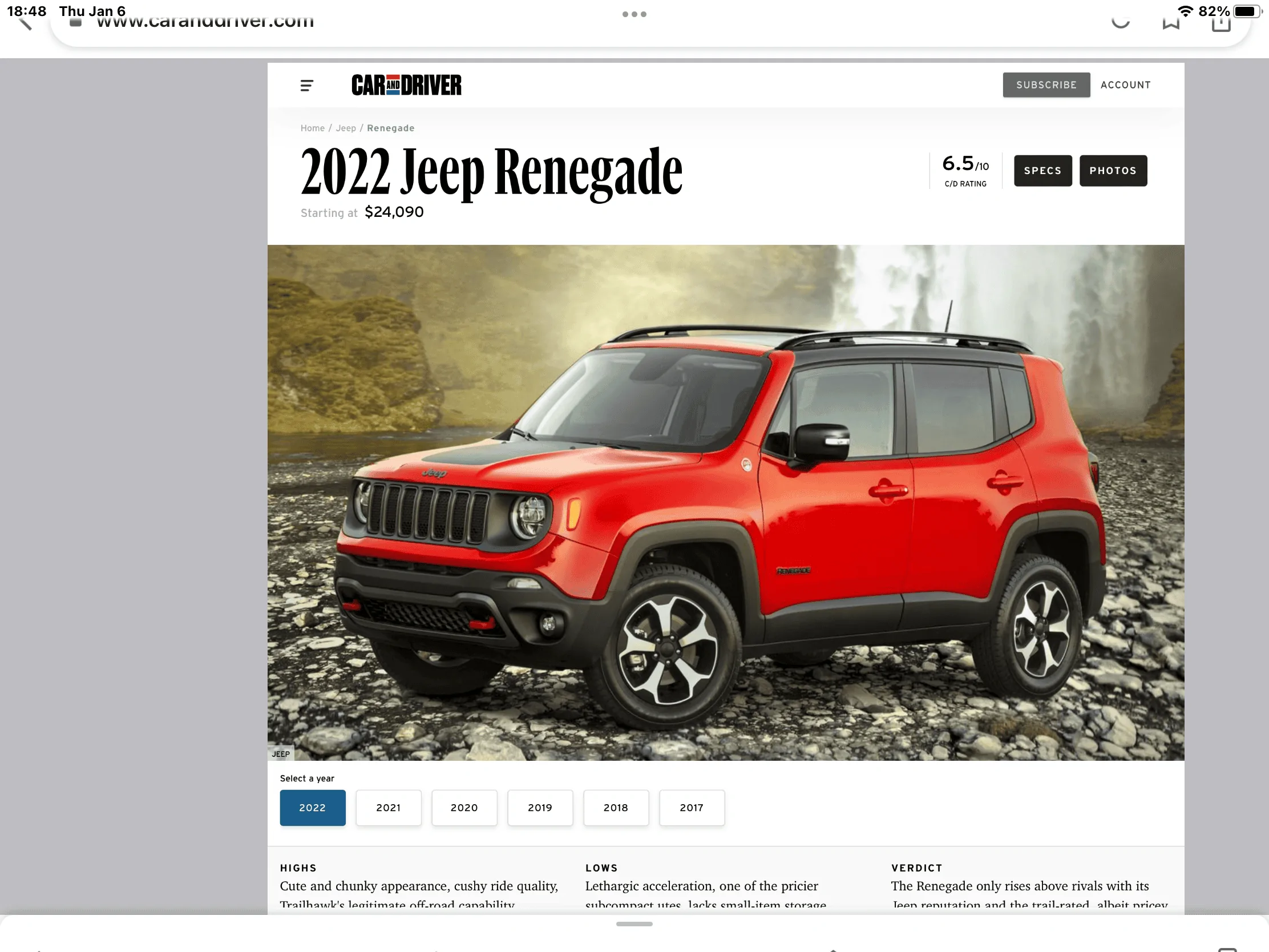 Jeep Gladiator My dad wants a Renegade Trailhawk but I'm trying to get him into a Wrangler 0477E7D7-3DCD-4305-A6C5-FECD85C13A9F