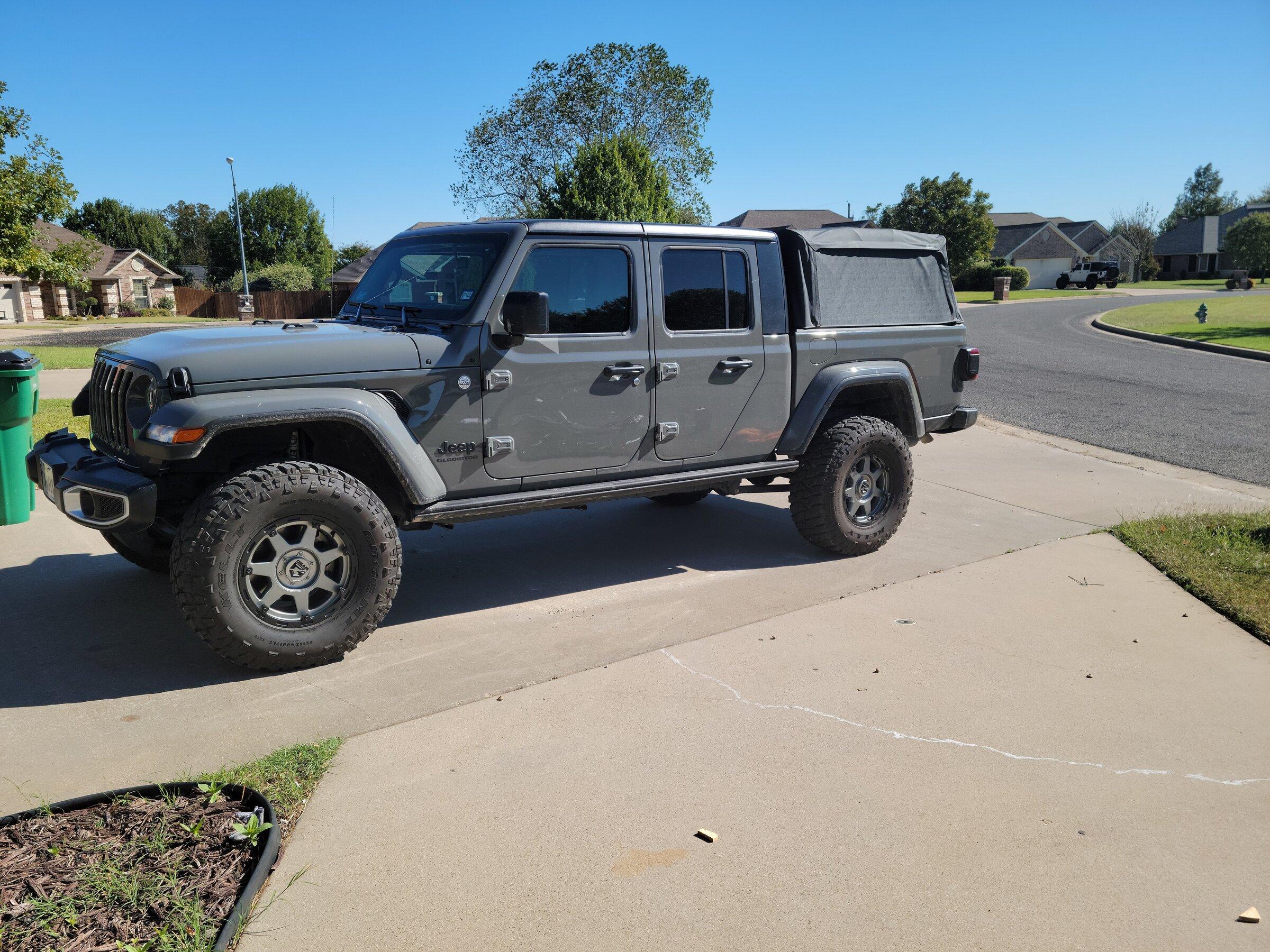 Jeep Gladiator Anyone have the Supertop 2 from Bestop installed on their rig? soft top 01a