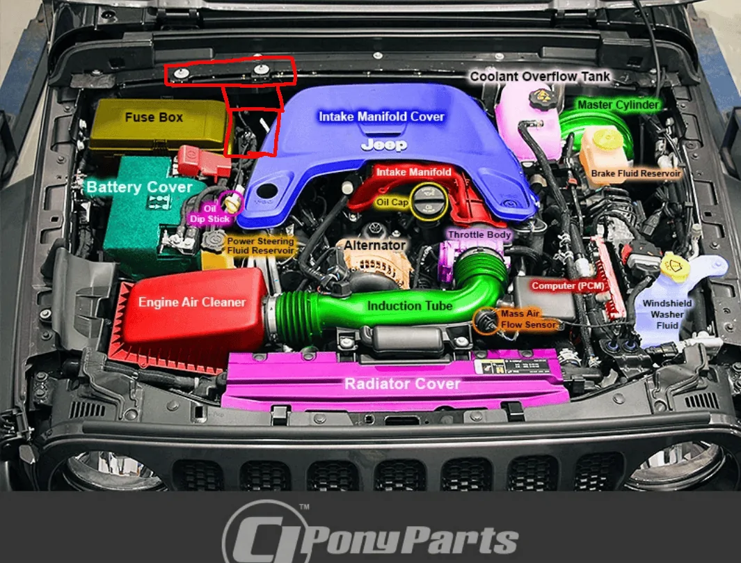 Jeep Gladiator The best possible ARB Pump Install location ever? engin
