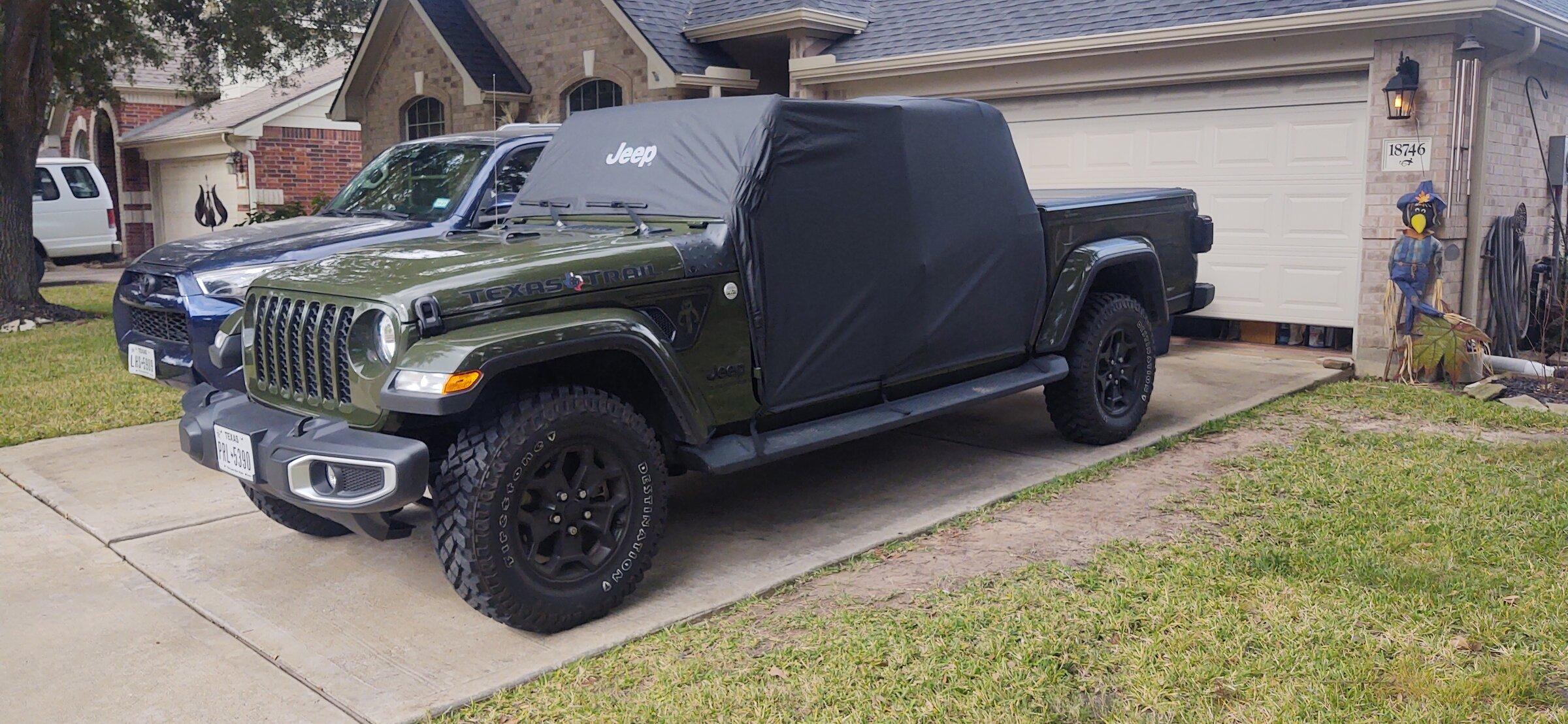 Jeep Gladiator SARGE GREEN Gladiator club Naked cover