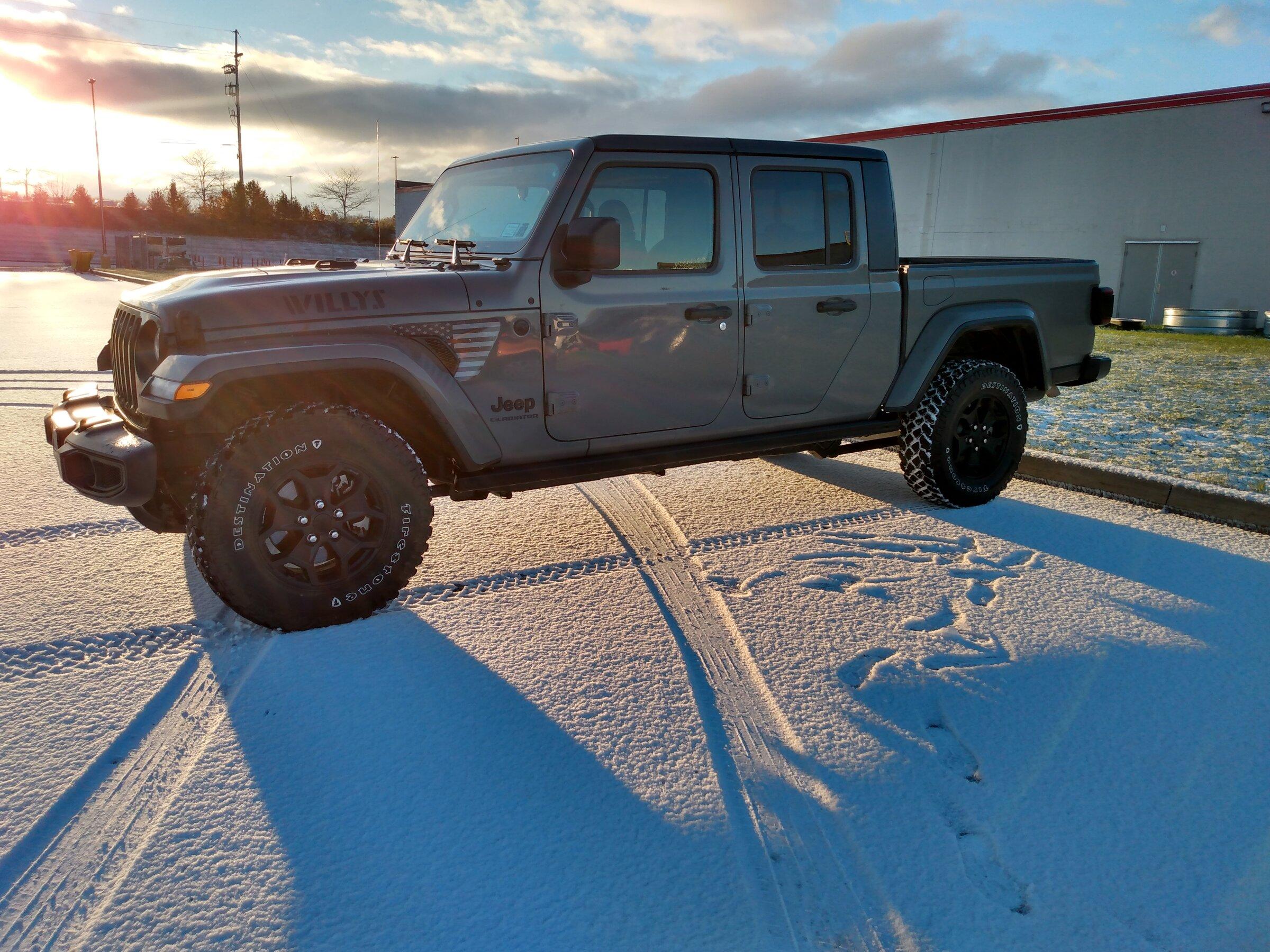Jeep Gladiator Snow Pictures IMG_20211123_075309914_HDR